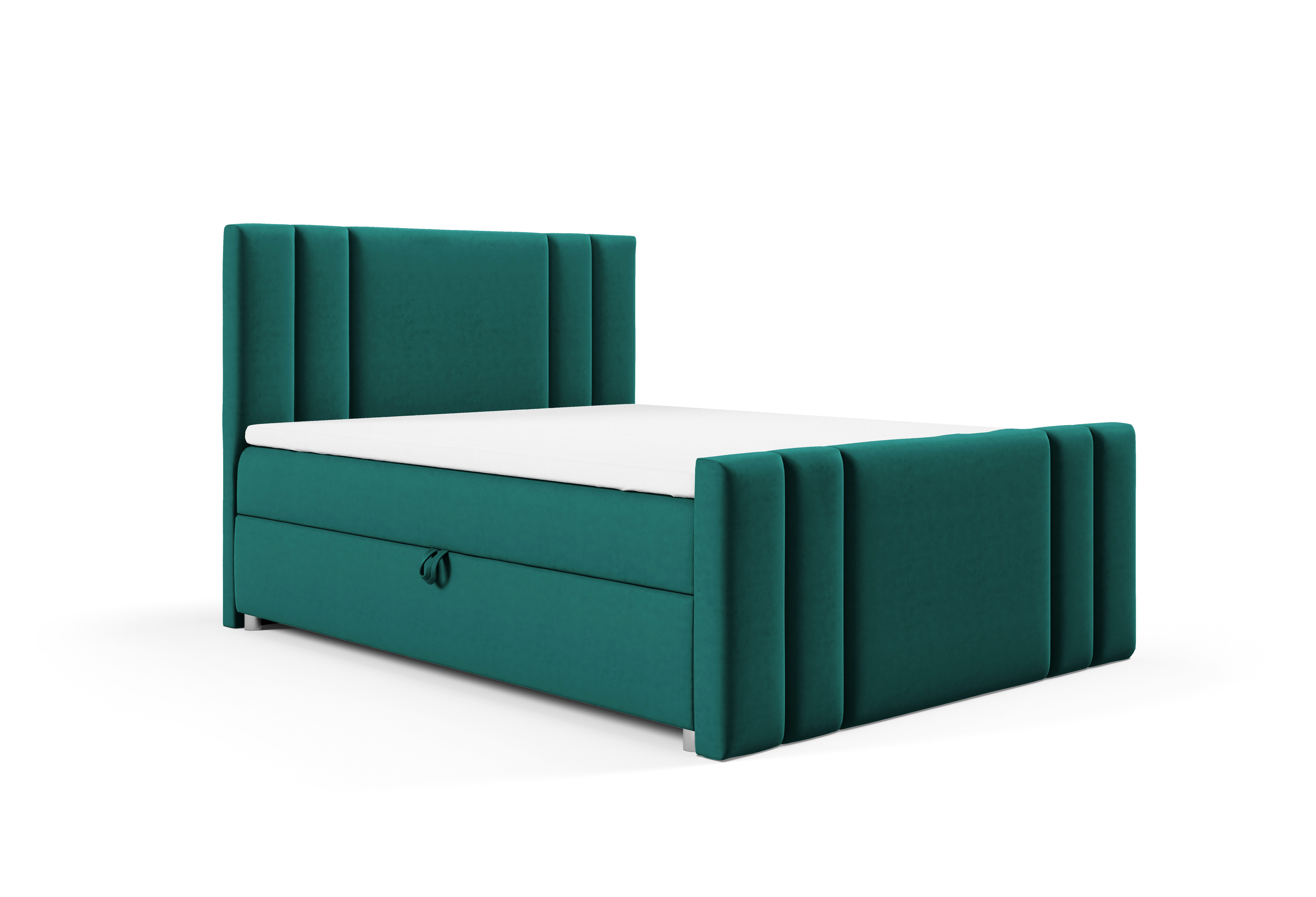 Best for Home Boxspringbett Trinity K-1 LUX – Modern Boxspringbett mit Stau günstig online kaufen