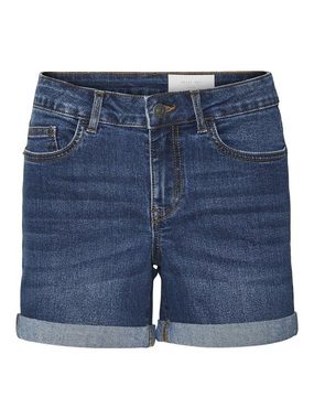 Noisy may Jeansshorts Legere Jeans Shorts Kurze Denim Stretch Hose NMBE LUCY 5618 in Blau