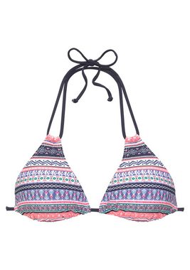 s.Oliver Triangel-Bikini-Top Barcelona, im Ethno-Design