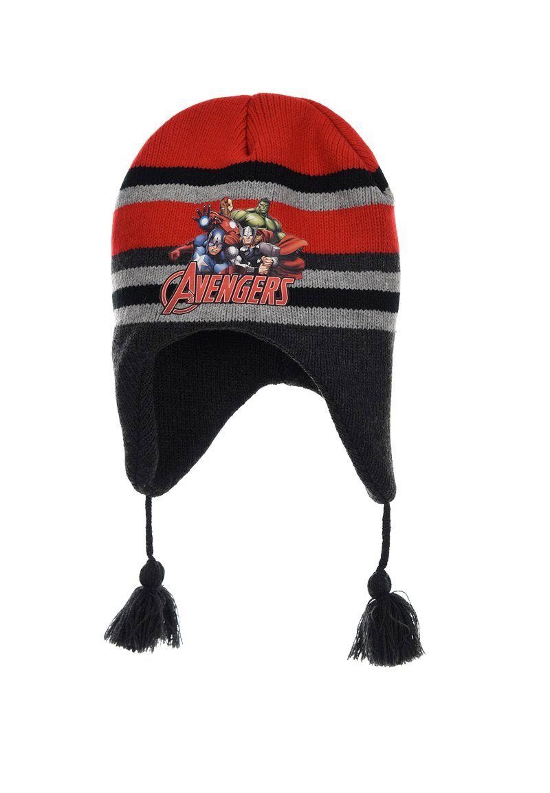 The AVENGERS Beanie Winter-Mütze Captain America, Iron Man, Thor, Hulk