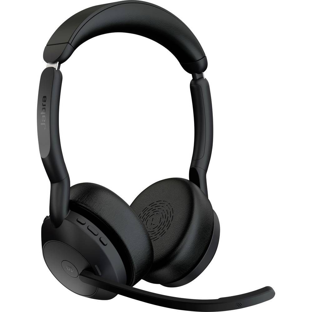 Jabra Evolve2 55 Link 380/390a UC Stereo On Ear Headset Bluetooth® Stereo Kopfhörer