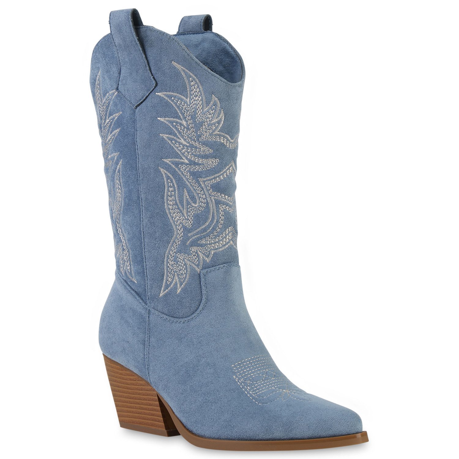 VAN HILL 840142 Cowboystiefel Schuhe günstig online kaufen