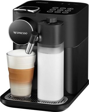 Nespresso Kapselmaschine EN640.B von DeLonghi, schwarz, inkl. Willkommenspaket mit 7 Kapseln