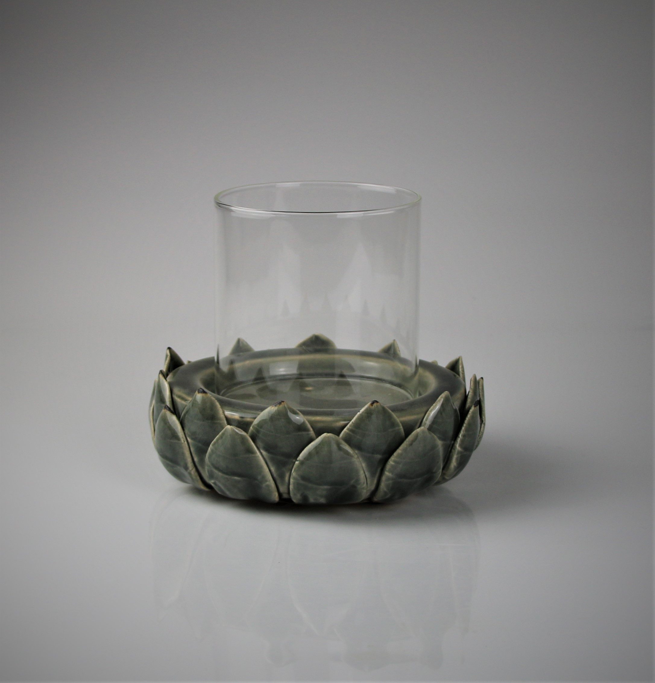 AM Design Windlicht aus Steingut (1 St), BxH: 13x14 cm