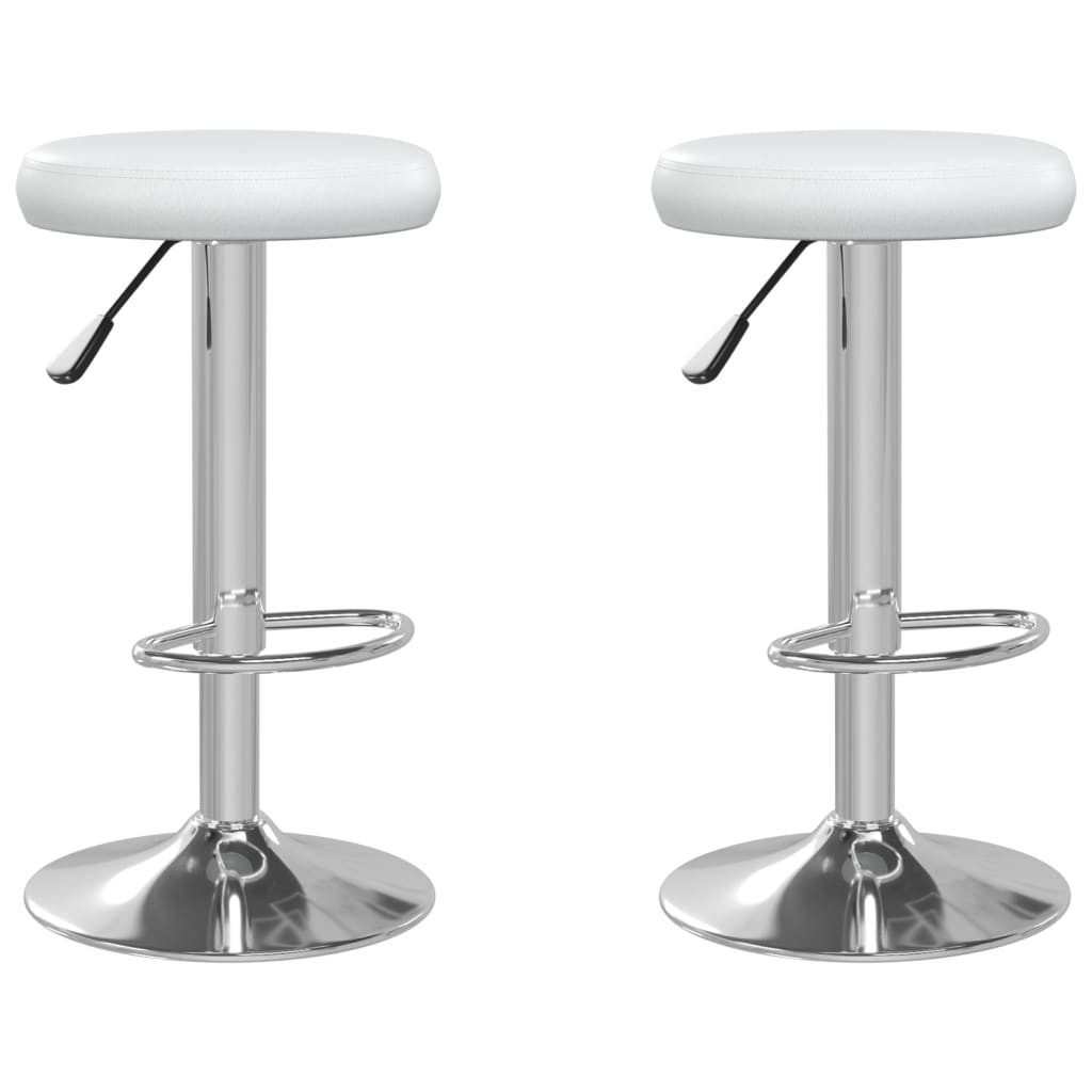 vidaXL Barhocker Barhocker 2 Stk. Weiß günstig online kaufen