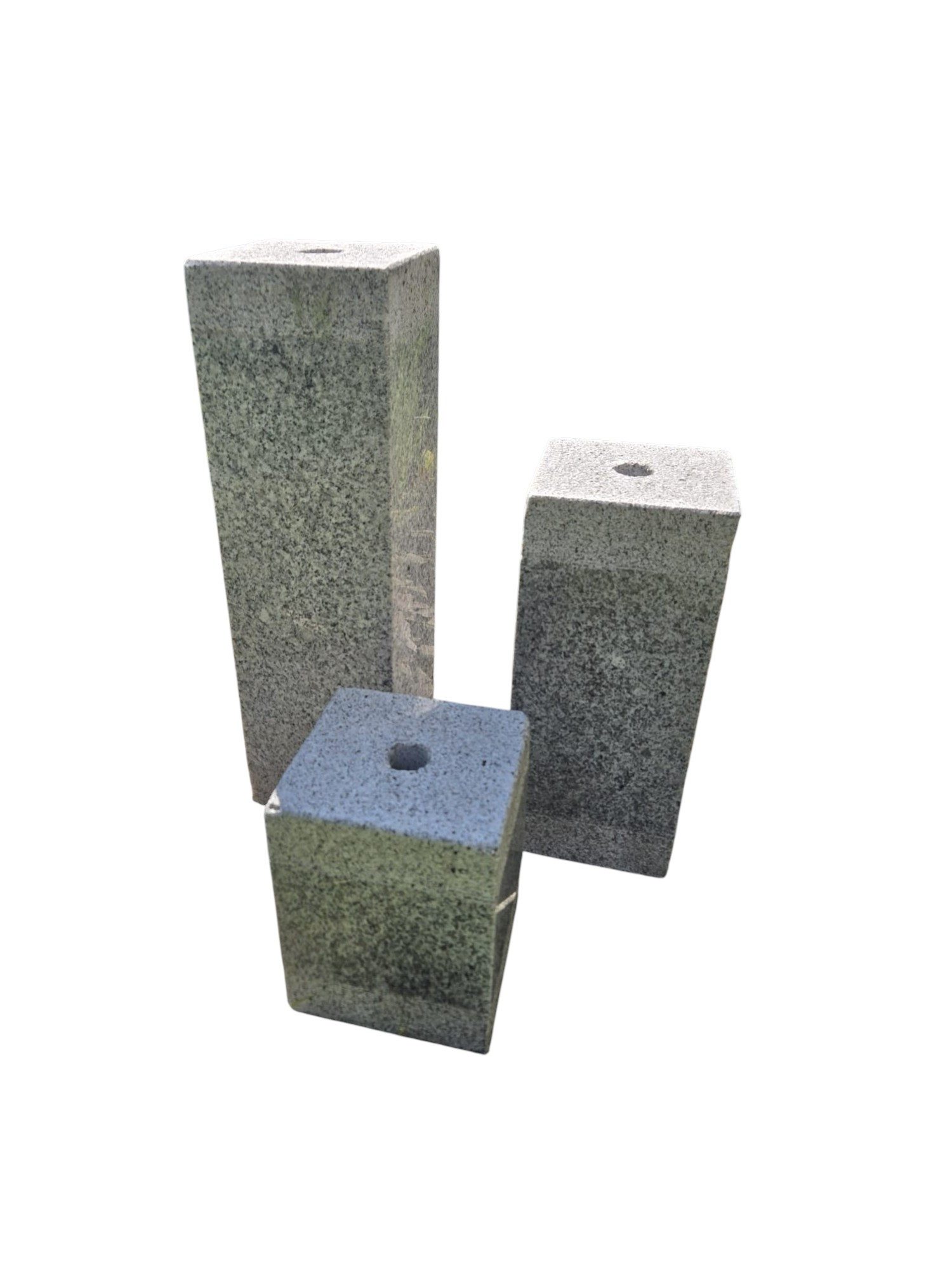 IDYL Gartenbrunnen IDYL Granit Wasserspiel Sqare, (3 tlg), Granitstein ein Naturprodukt sehr robust witterungsbeständig.