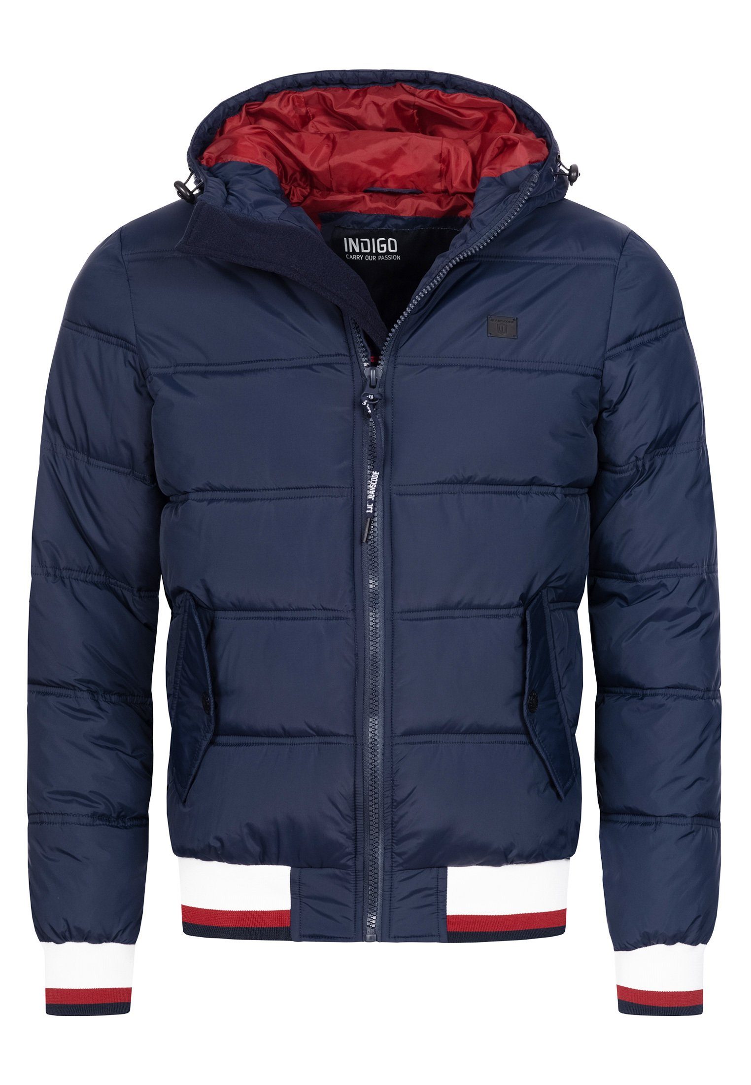 Navy Bacon Indicode Steppjacke