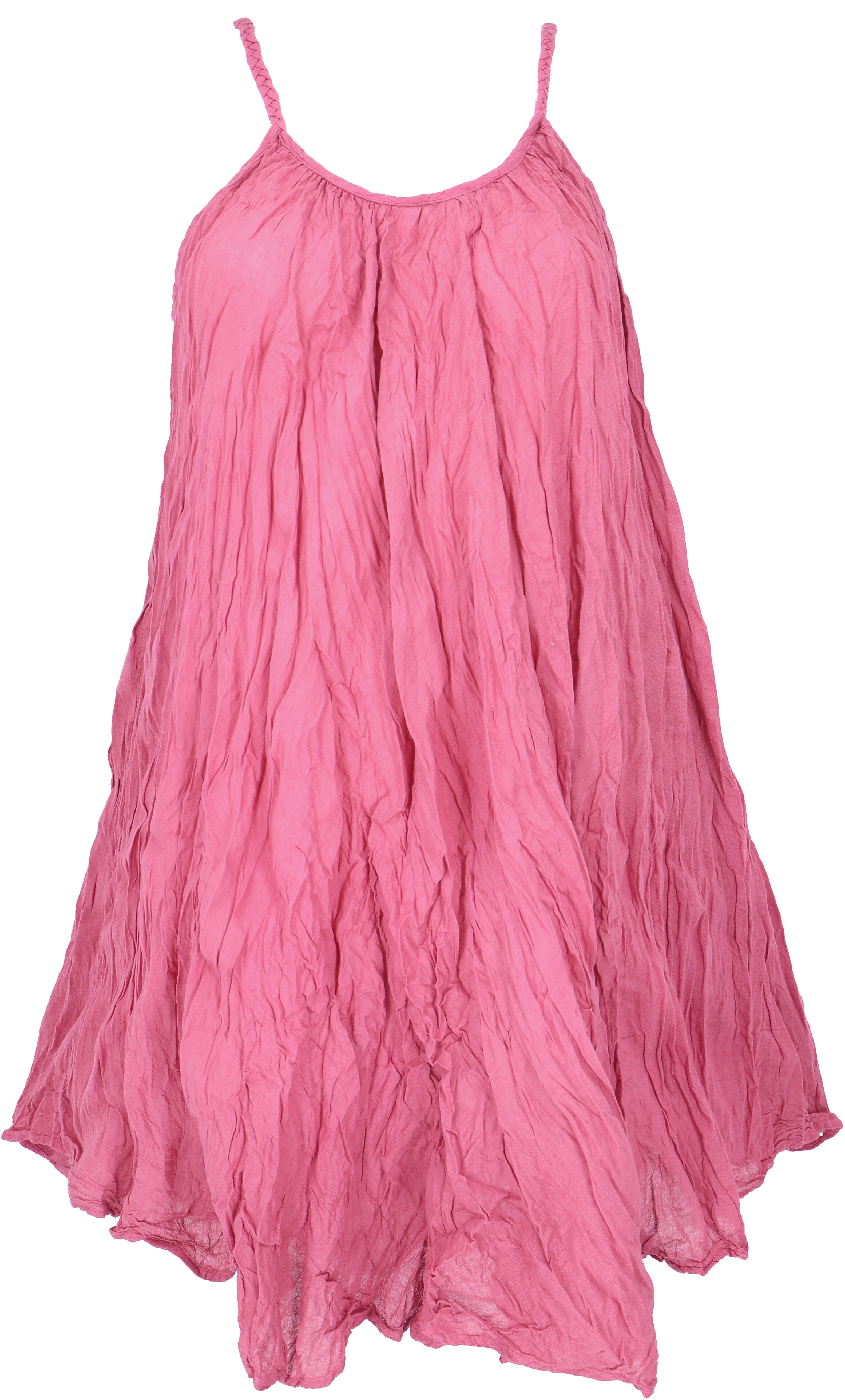 Guru-Shop Midikleid Boho Krinkelkleid, Minikleid, Sommerkleid,.. günstig online kaufen