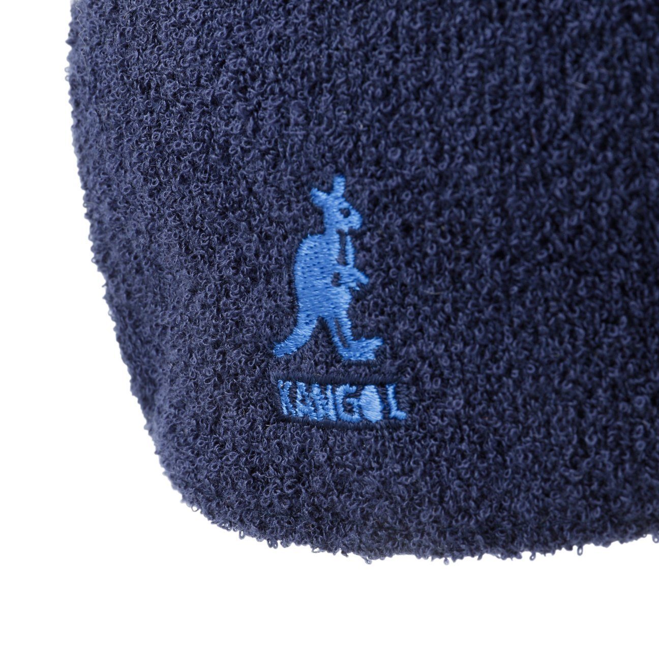 mit Cap (1-St) Kangol dunkelblau Flat Schirmmütze Schirm