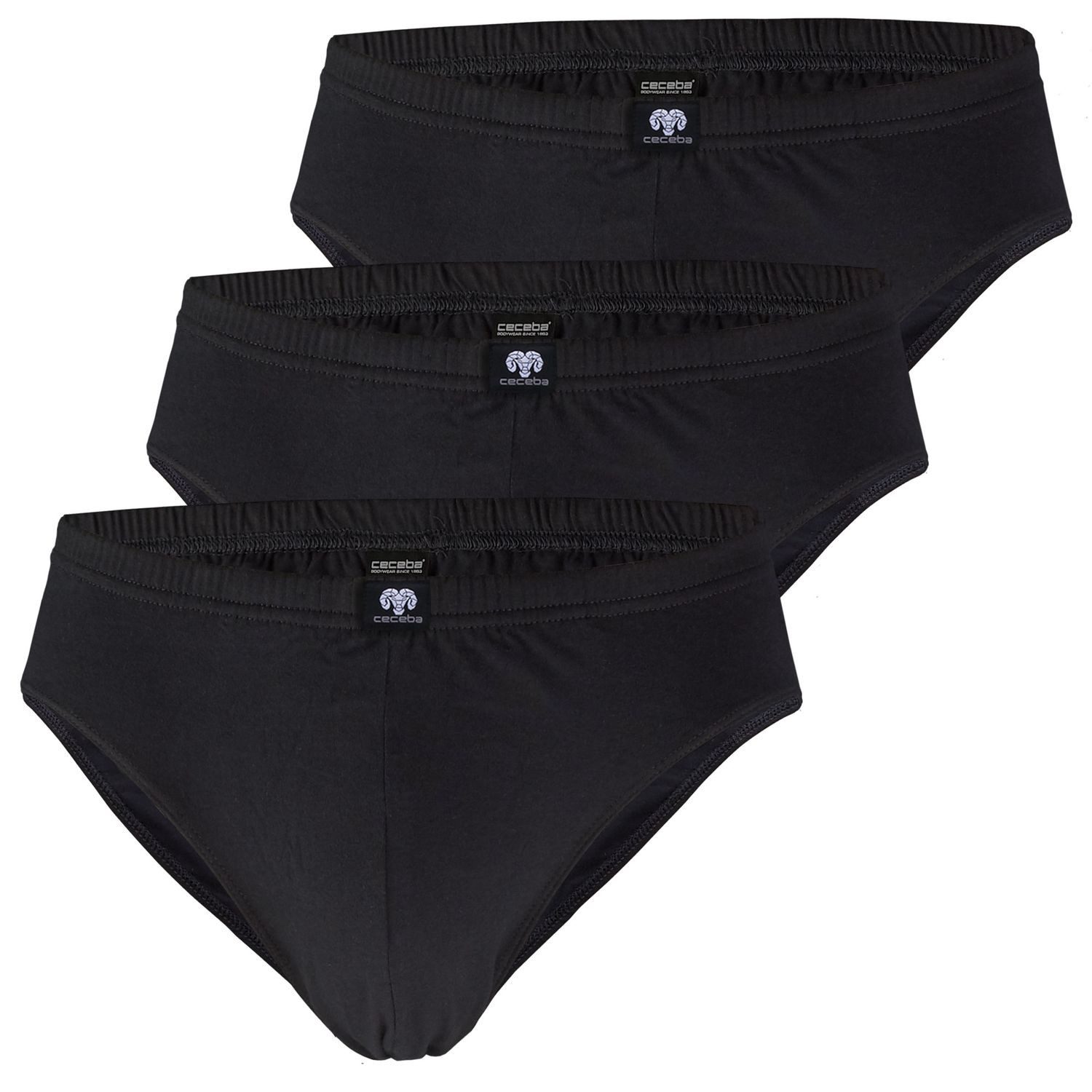 CECEBA Slip Daytona (Sparpack, 3er oder 6er Pack) ohne Eingriff, auch in Übergrößen bis 8XL