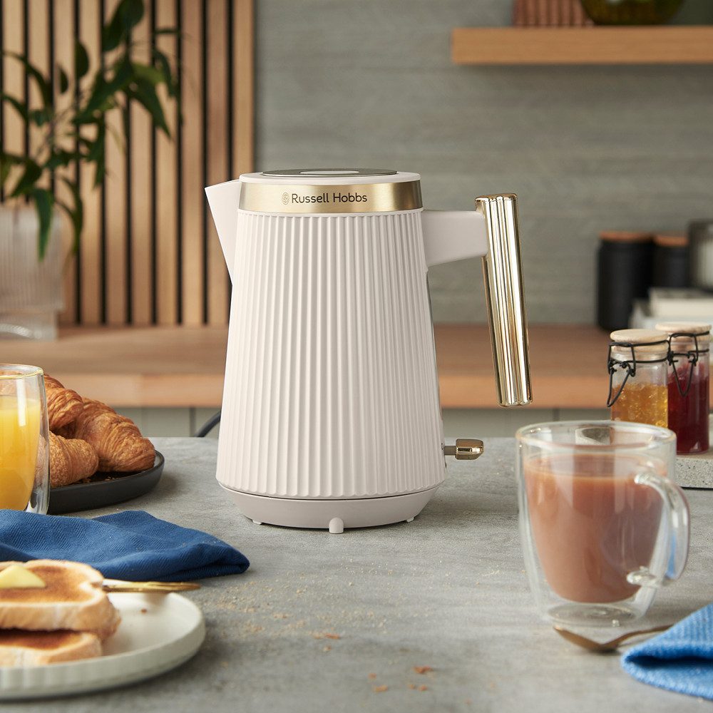 RUSSELL HOBBS Wasserkocher Brontë Stone 26751-70, 1,7 l, 3000 W, matt, Ausgusstülle, Wasserstandsanzeige, herausnehmbarer Kalkfilter