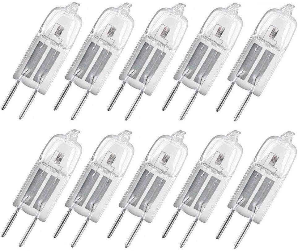 Provance Spezialleuchtmittel 10 Stück Stiftsockellampe Kapsel Lampe G4 12V, G4