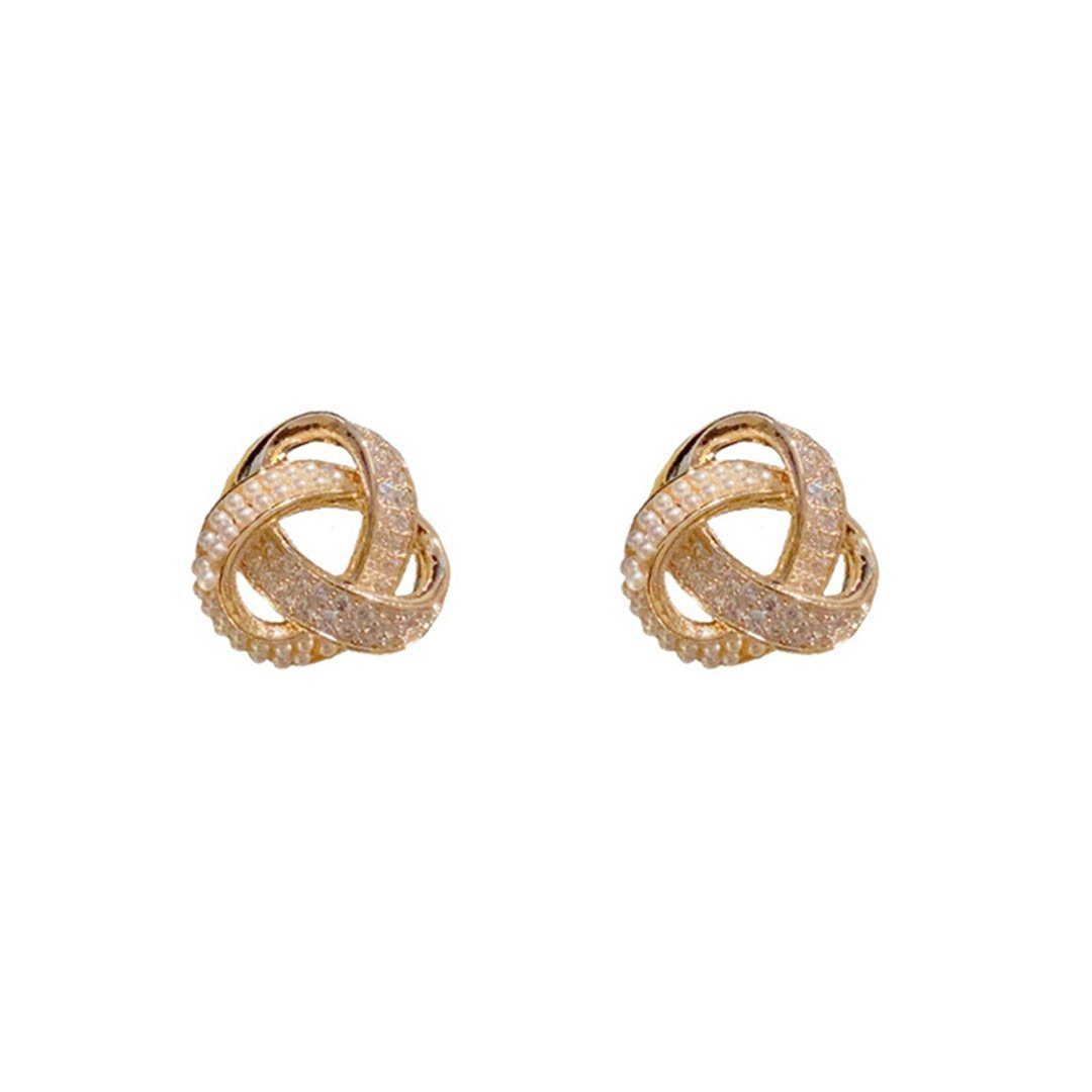 TUABUR Paar Ohrstecker Damenmode Dreieck-Ohrringe, elegante kompakte Ohrringe (1-tlg)