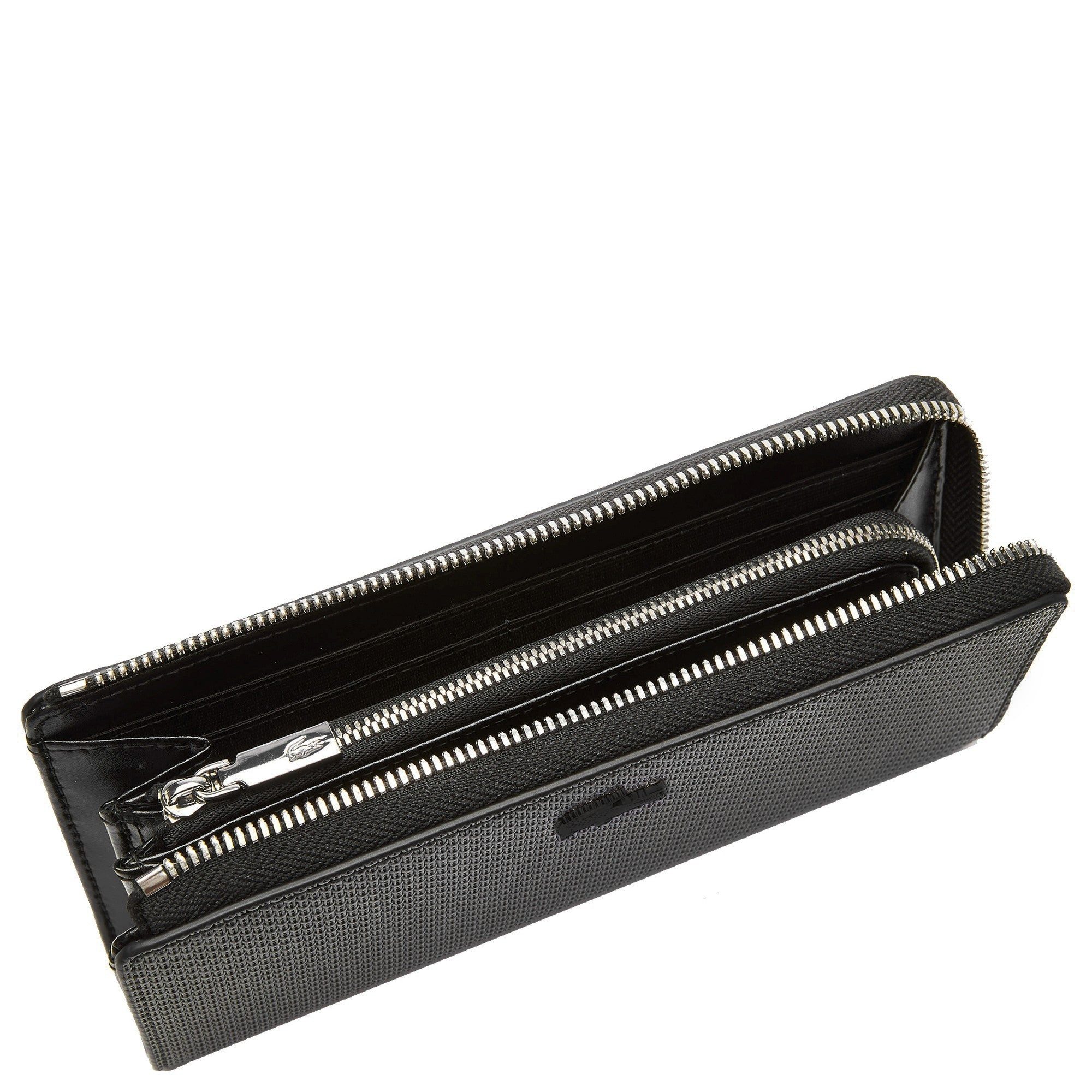 Lacoste Geldbörse Chantaco Classics - Geldbörse 8 cc 19 cm (black)