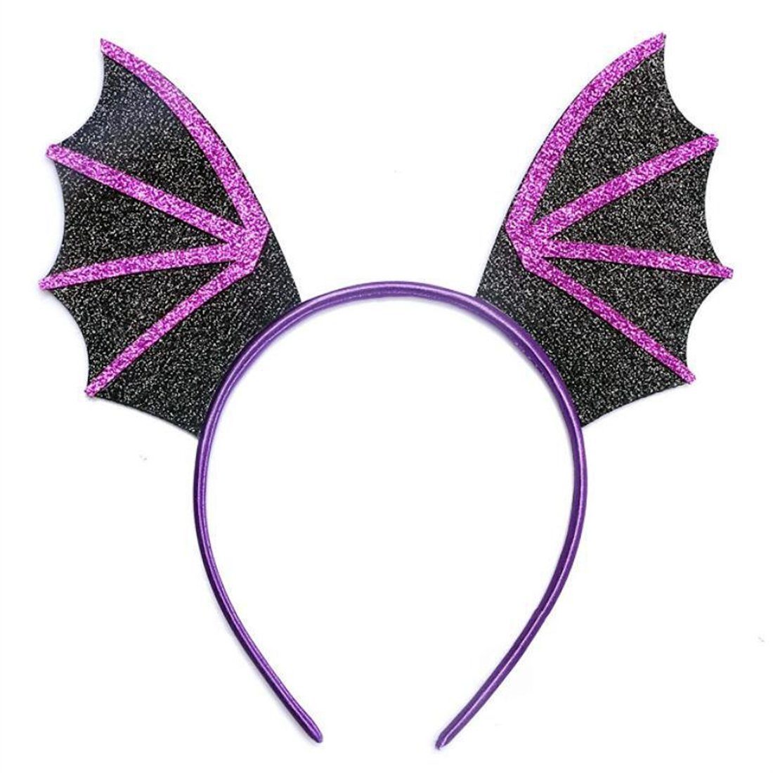 YOOdy~ Diadem Halloween Fledermaus Haarschmuck Flügel Requisiten Dekoration (1-tlg), für Halloween, Abschlussball, Party,festliche,halloween deko