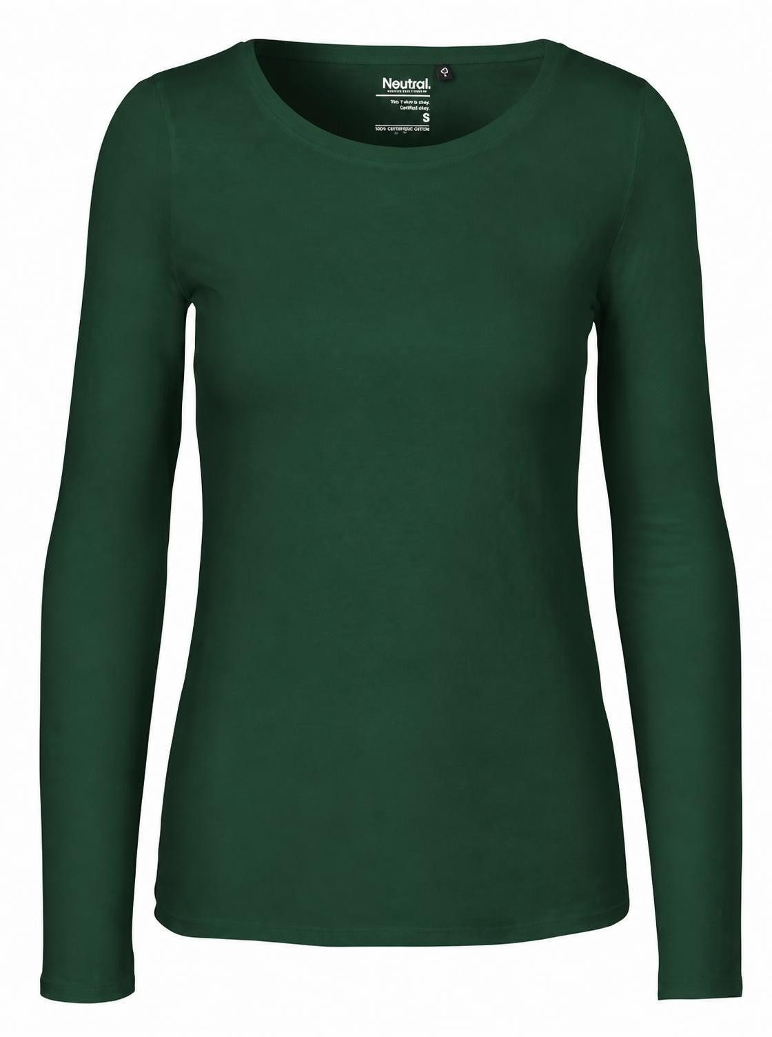 Neutral Langarmshirt Damen Long Sleeve T-Shirt / 100% Fairtrade-Baumwolle