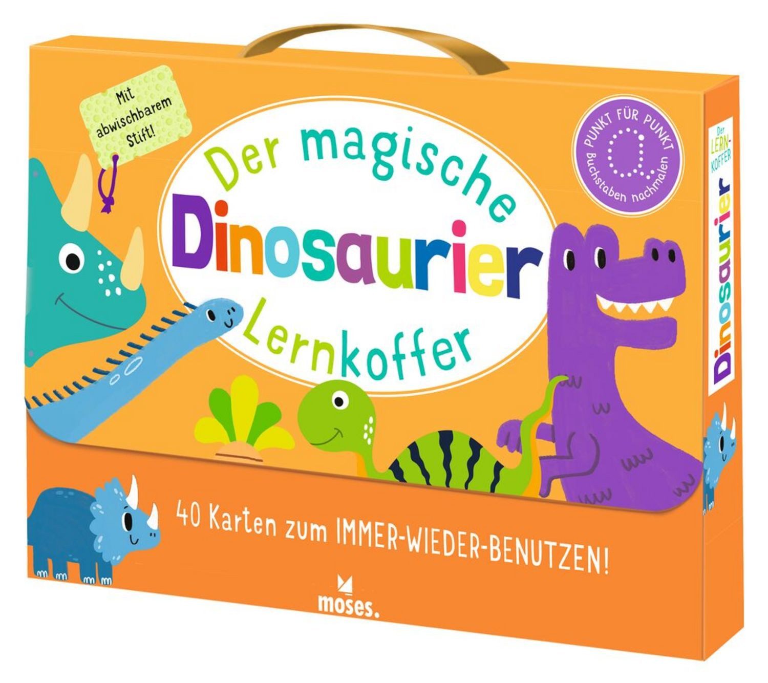 Der magische Lernkoffer Dinosaurier / Moses.