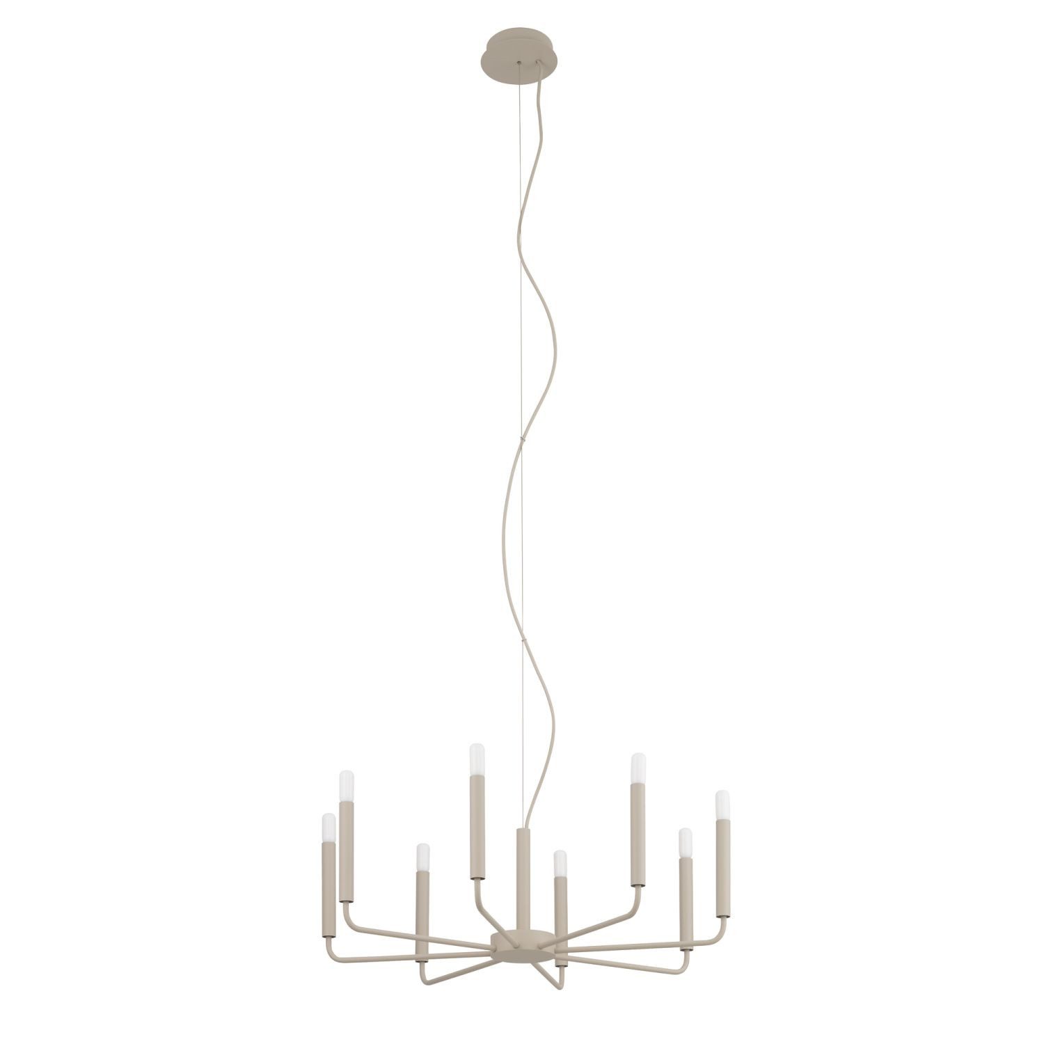 Licht-Erlebnisse Pendelleuchte ERALIS, ohne Leuchtmittel, E14 B: 73 cm H: max. 170 cm Modern Hängeleuchte