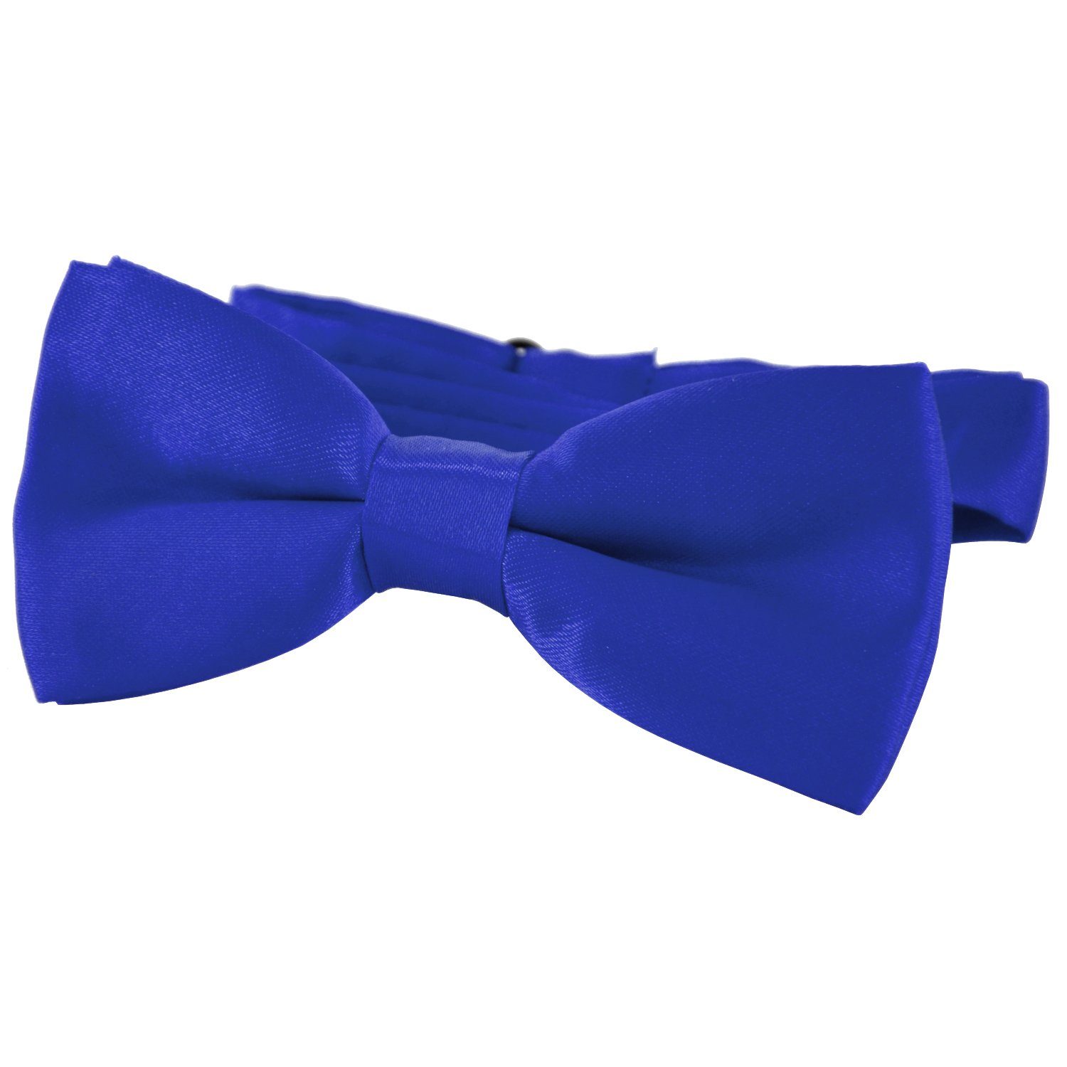 DonDon Kinderfliege DonDon Edle Kinder Jungen Fliege gebunden glänzend in Seiden Look (Packung, 1-St) bereits gebunden, verstellbar, Seidenlook