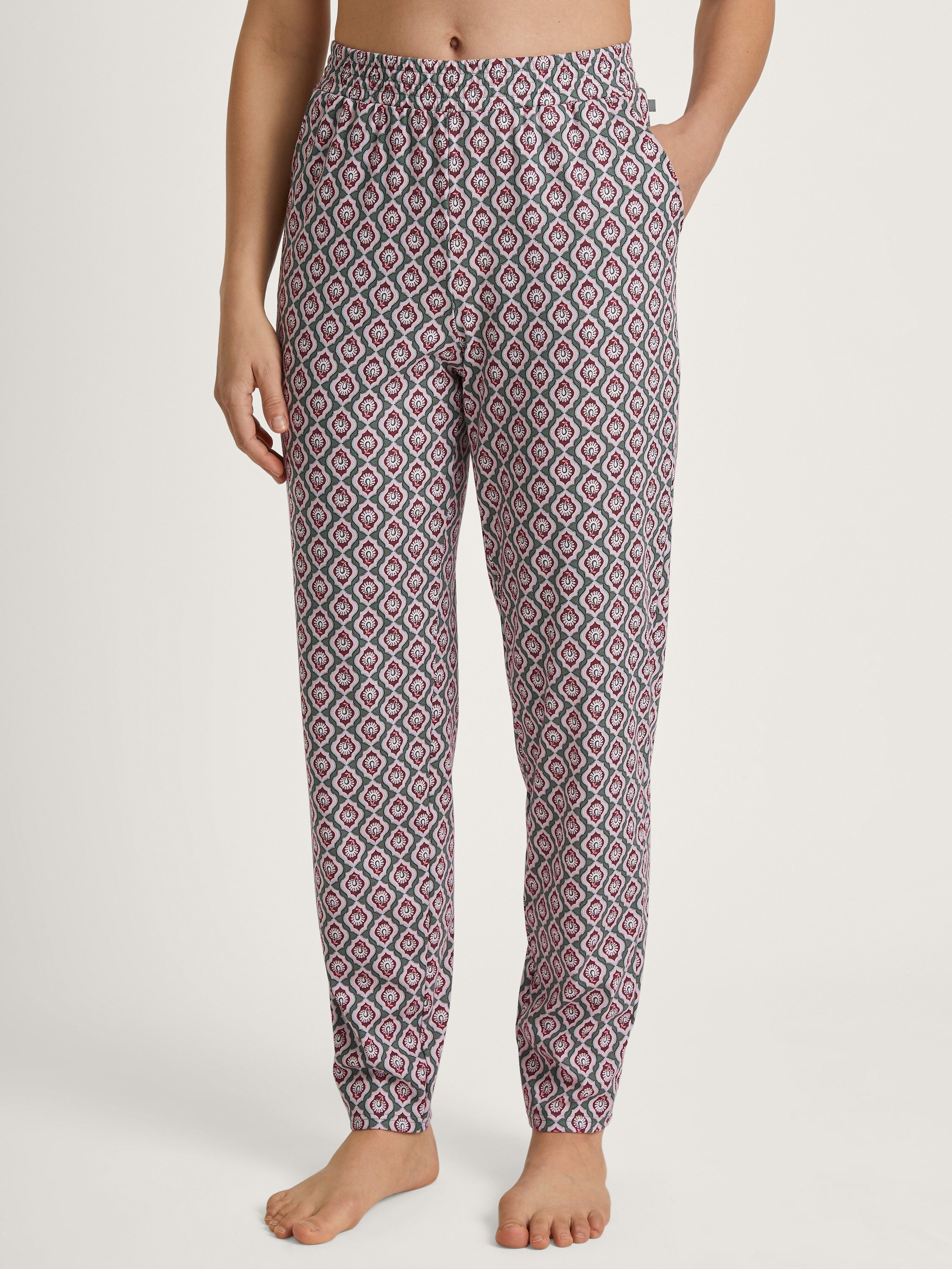 CALIDA Pyjamahose Favourites Botanic Damen (1-tlg) günstig online kaufen