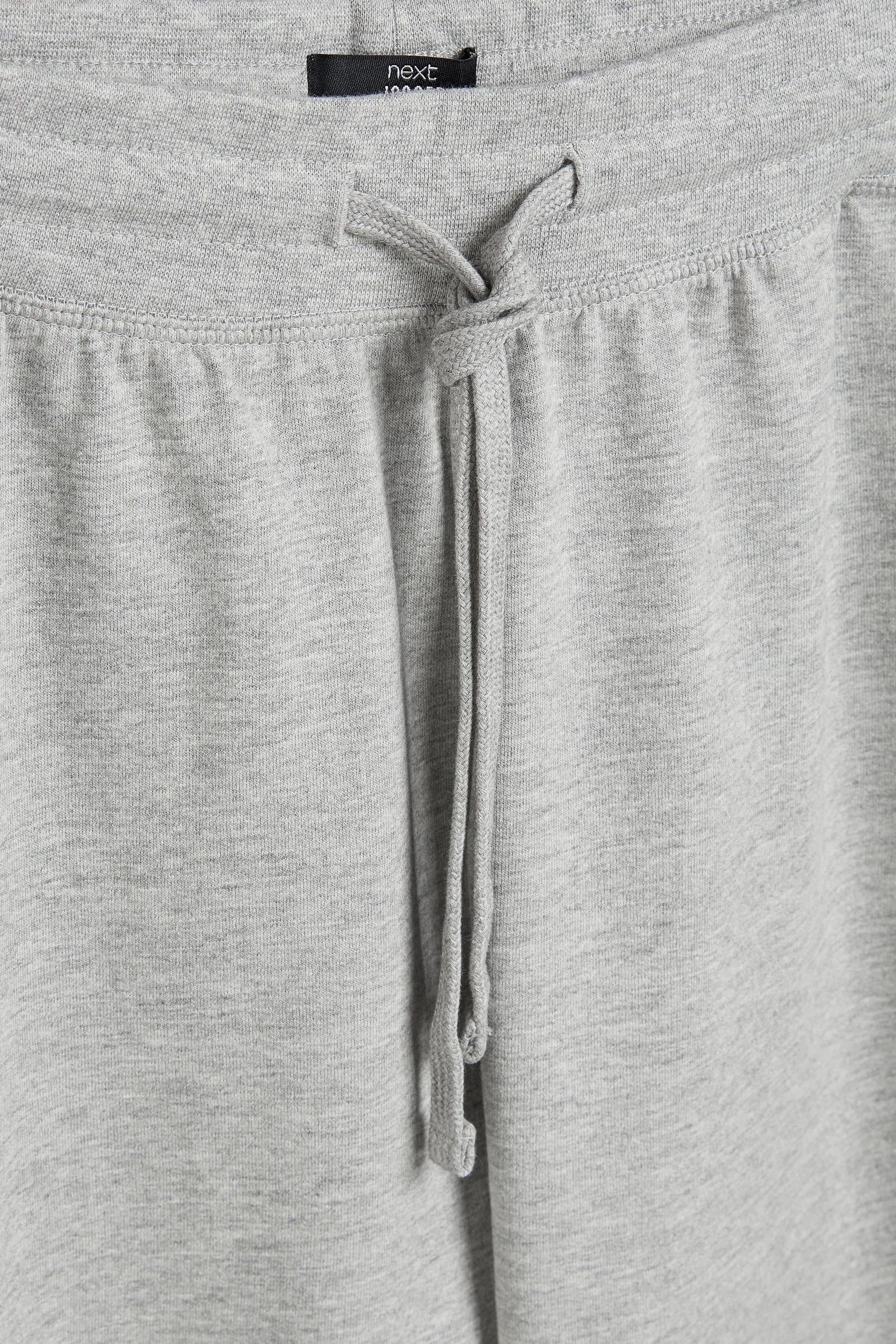Jogginghose Next Bündchen – Jogginghose Grey Fit mit (1-tlg) Slim Loungewear
