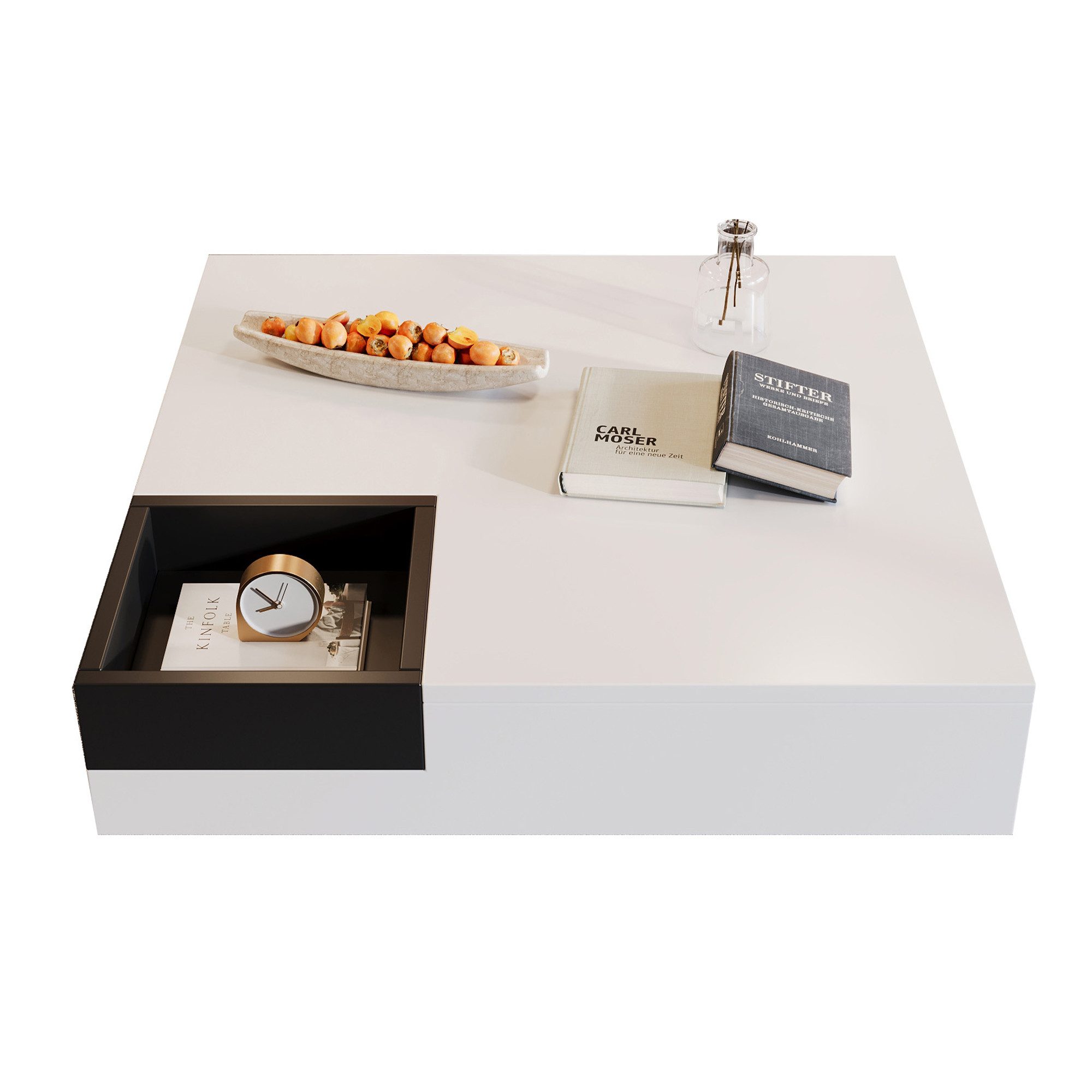 Merax Couchtisch mit herausnehmbarer Aufbewahrungsbox, Wohnzimmertisch Hoch günstig online kaufen