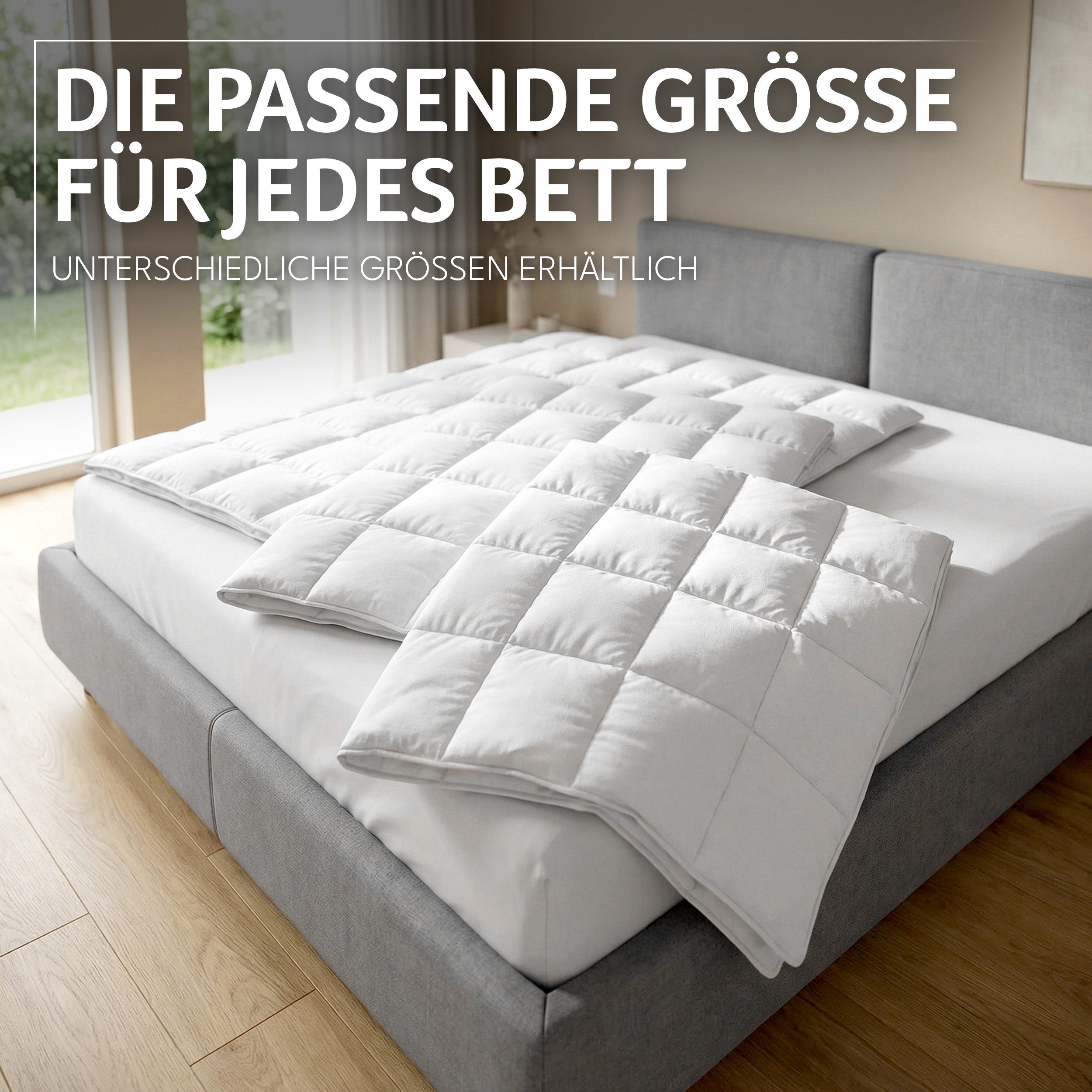 Gentle North Microfaserbettdecke 4 Jahreszeiten - Winter - Ganzjahresdecken – Bild 5 von 5