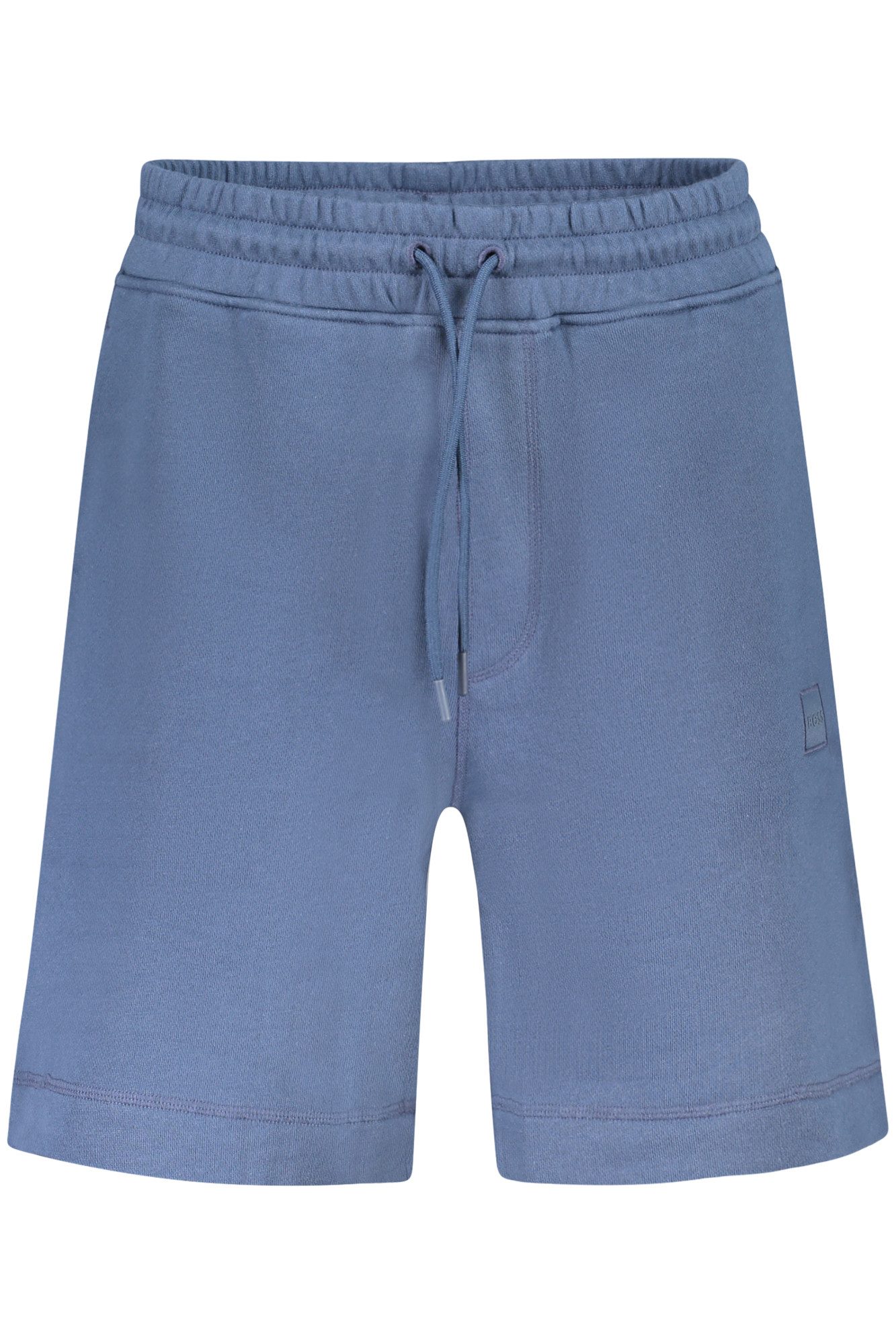 BOSS 5-Pocket-Hose Kurze Herren-Shorts Blau, Gewirkt mit Elastikbund und Taschen