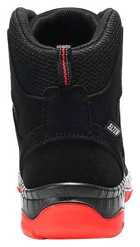 black-red S3 ESD BOA® Mid MADDOX Elten Sicherheitsstiefel