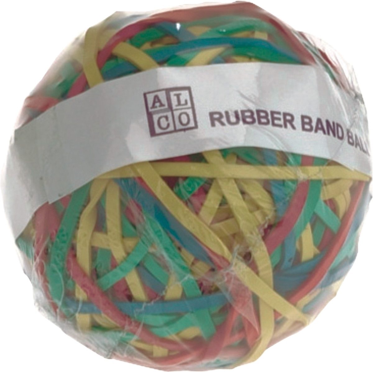ALCO Gummibänder Gummibänder Rubberball 70mm bunt VE=190g