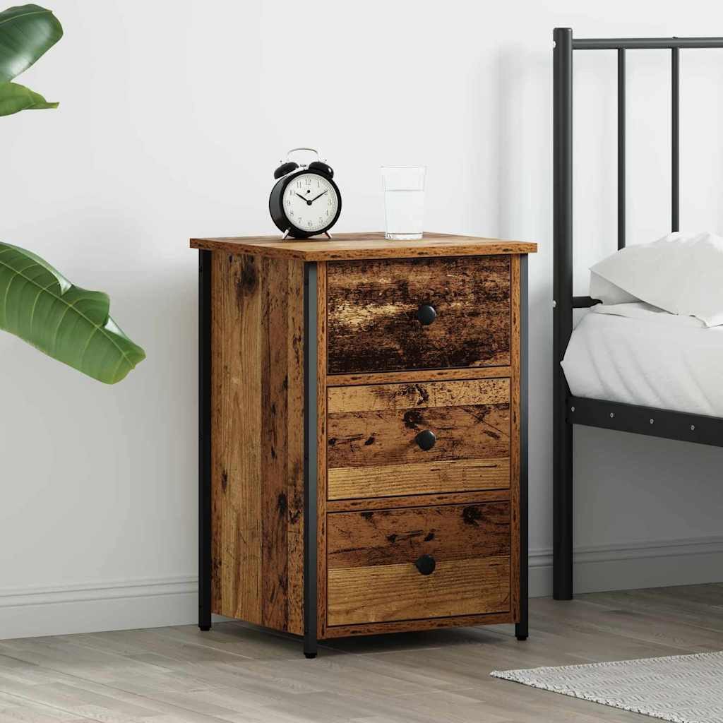 Nachttisch Stylischer 40 x 36 x 60 cm in Braun