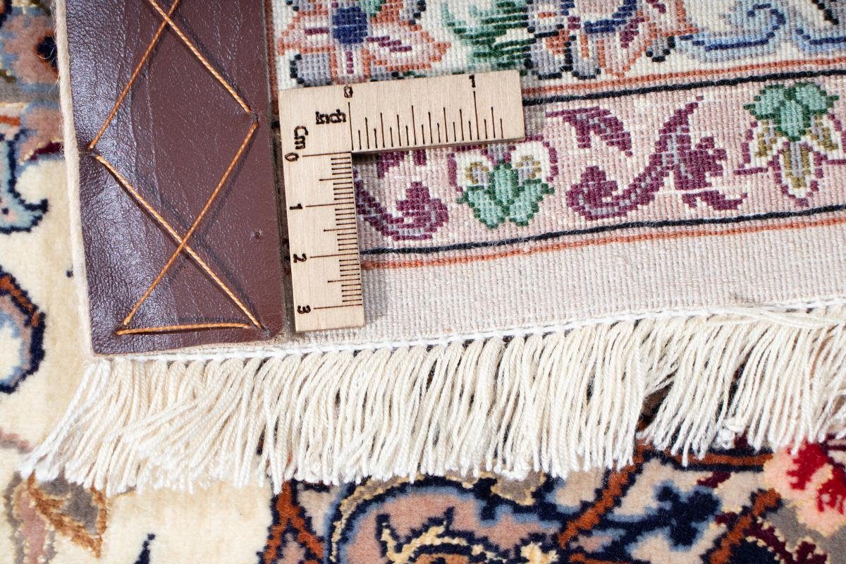 Orientteppich Isfahan Orientteppich, Höhe: Seidenkette mm Handgeknüpfter rechteckig, 6 Nain 154x241 Trading