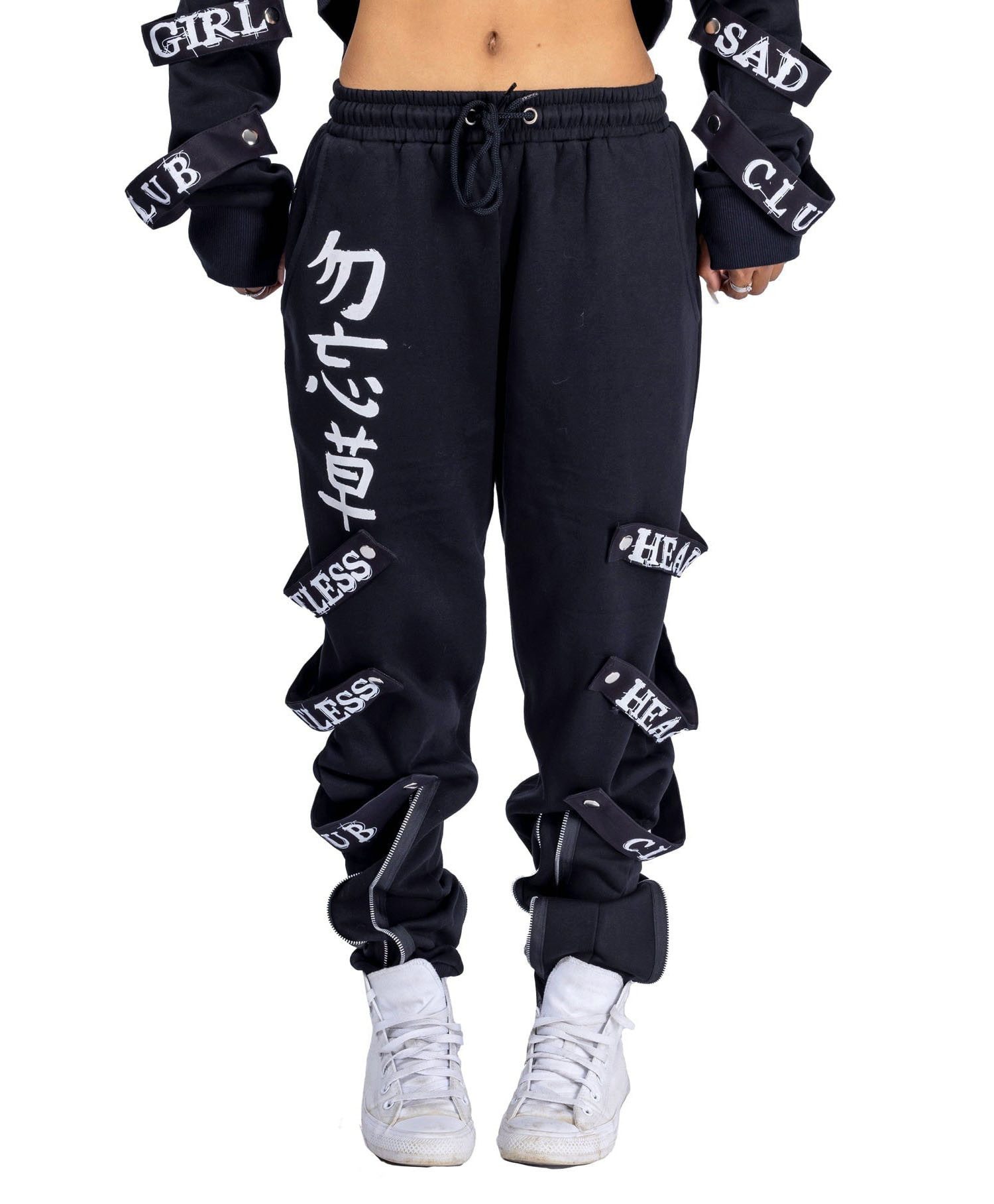 Heartless Jogginghose Sad Girl Club Joggers Goth Gothic Punk