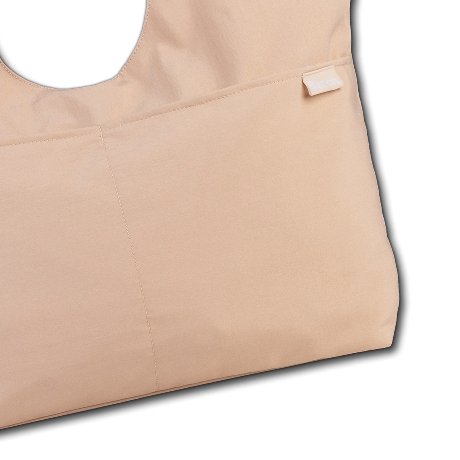 Bench. Shopper Bench Shopper Nylon washed beige (Shopper), Damen Shopper Nylon, washed, beige ca. 60cm x ca. 16cm