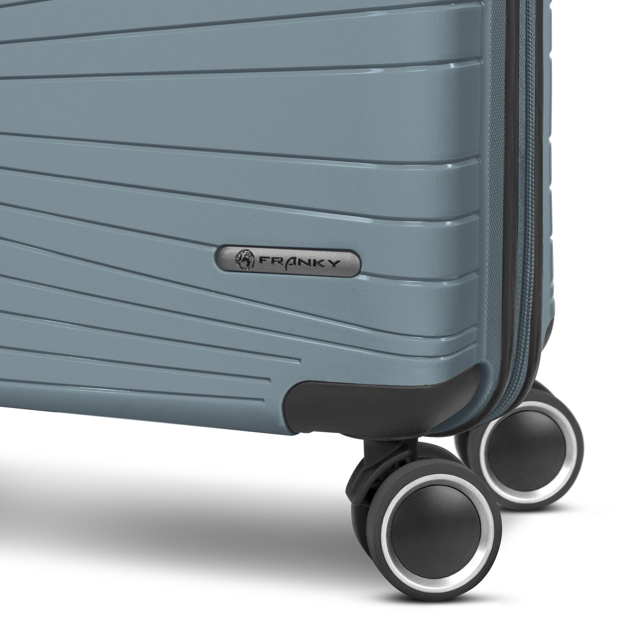 Franky Hartschalen-Trolley Dallas 3.0, 4 Rollen, Polypropylen