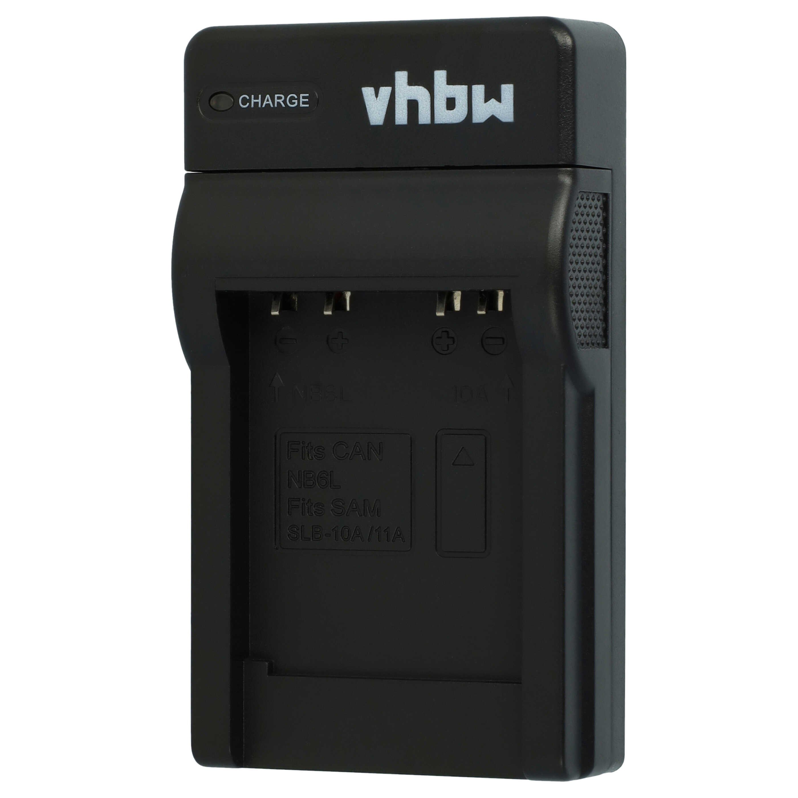 vhbw passend für Samsung WB550, WB600, WB500, WB5500, WB5000, WB350F, WB352 Kamera-Ladegerät (Ladestation zum Laden eines Akkus an jeder USB-Buchse z.B. am PC) – Bild 3 von 5