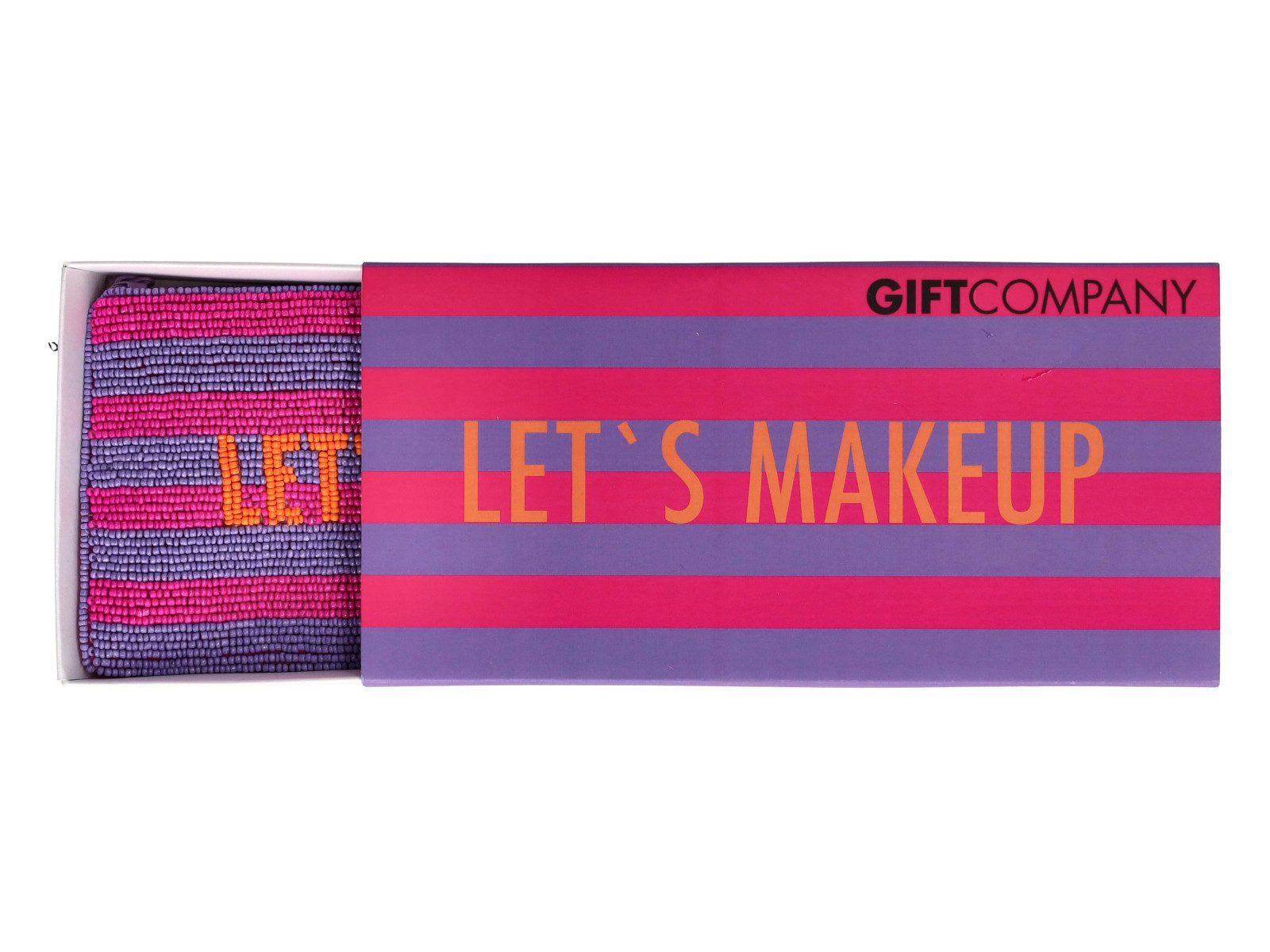 Giftcompany Kosmetiktasche Elodie Kosmetiktasche L Let's Makeup pink/lila 10cm