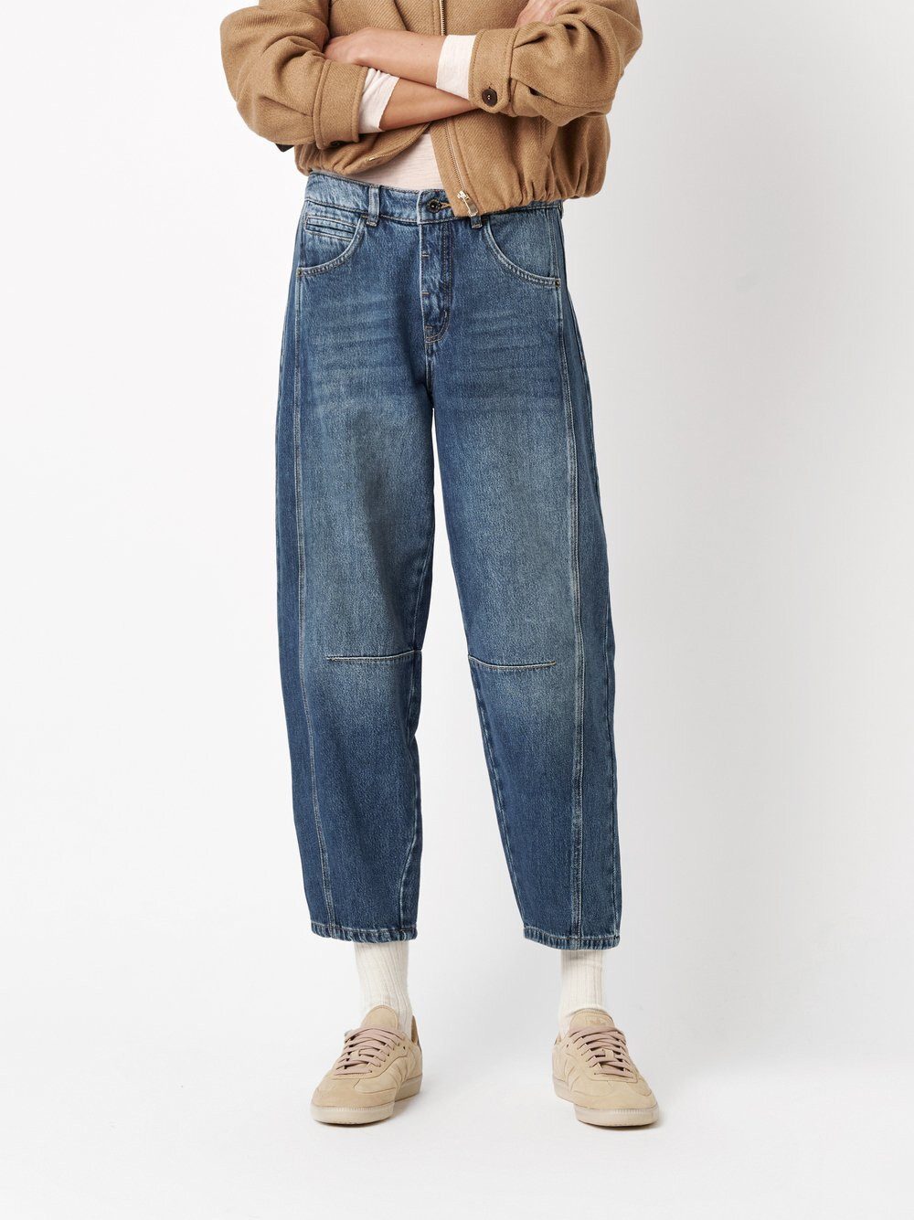 ROSNER Loose-fit-Jeans Mara_391 (1-tlg) in Barrel-Fit