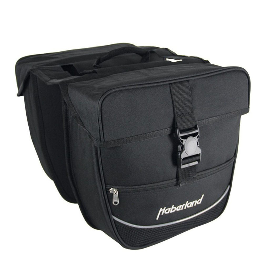 Haberland Fahrradkorb Doppeltasche Einsteiger, 30x32x13cm, 25 ltr