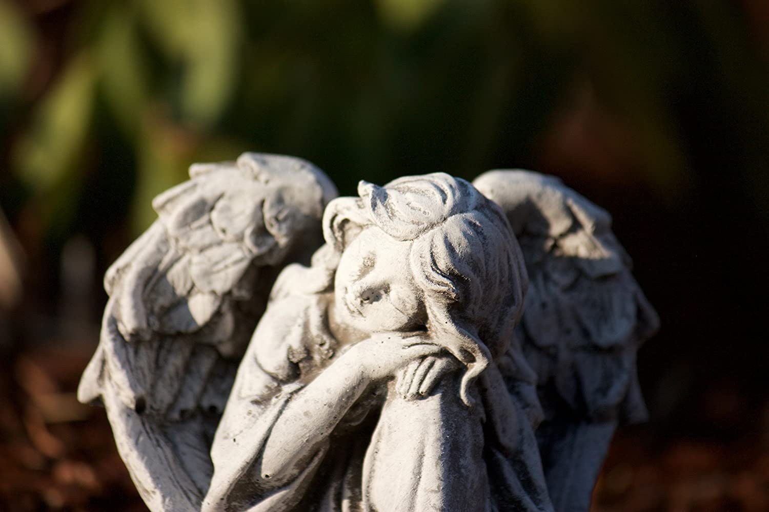 Sockel Style Steinfigur auf kleiner Stone Engelfigur frostfest and Engel