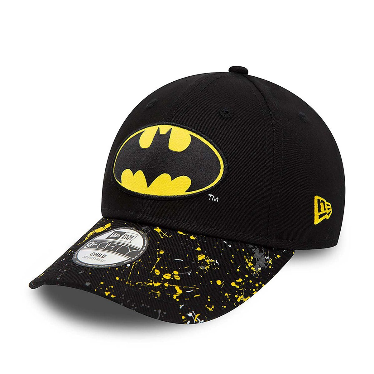 New Era Baseball Cap 9FORTY DC Paint Splat Batman