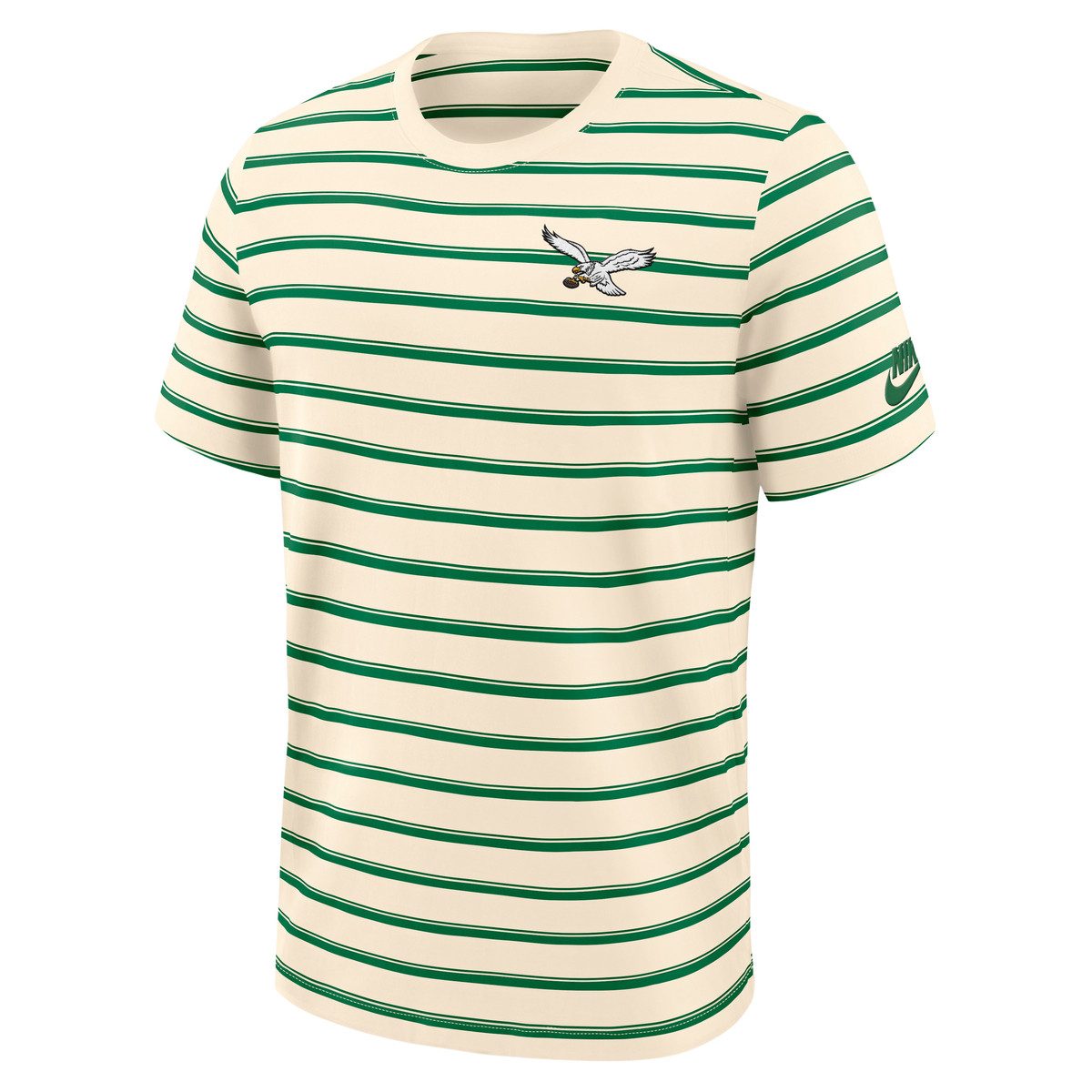 Nike T-Shirt Nike T-Shirt Philadelphia Eagles Nike Rewind Club Striped Tee
