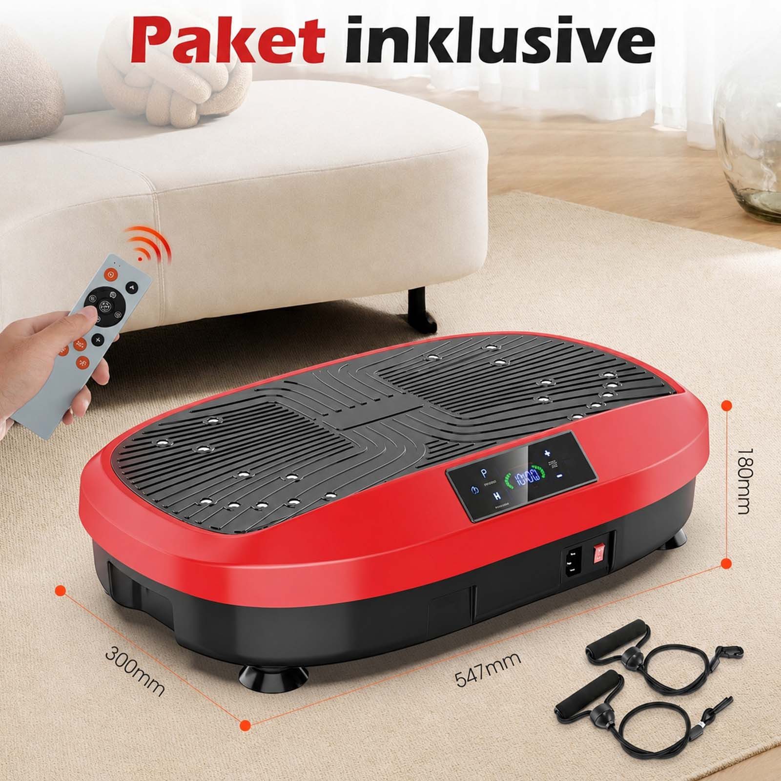 kehot Vibrationsplatte Vibrationsplatte für Ganzkörpertraining zu Hause, 200 W, 120 Intensitätsstufen, (Große Trainingsfläche für Fitness und Bewegung im Alltag – Bild 2 von 5