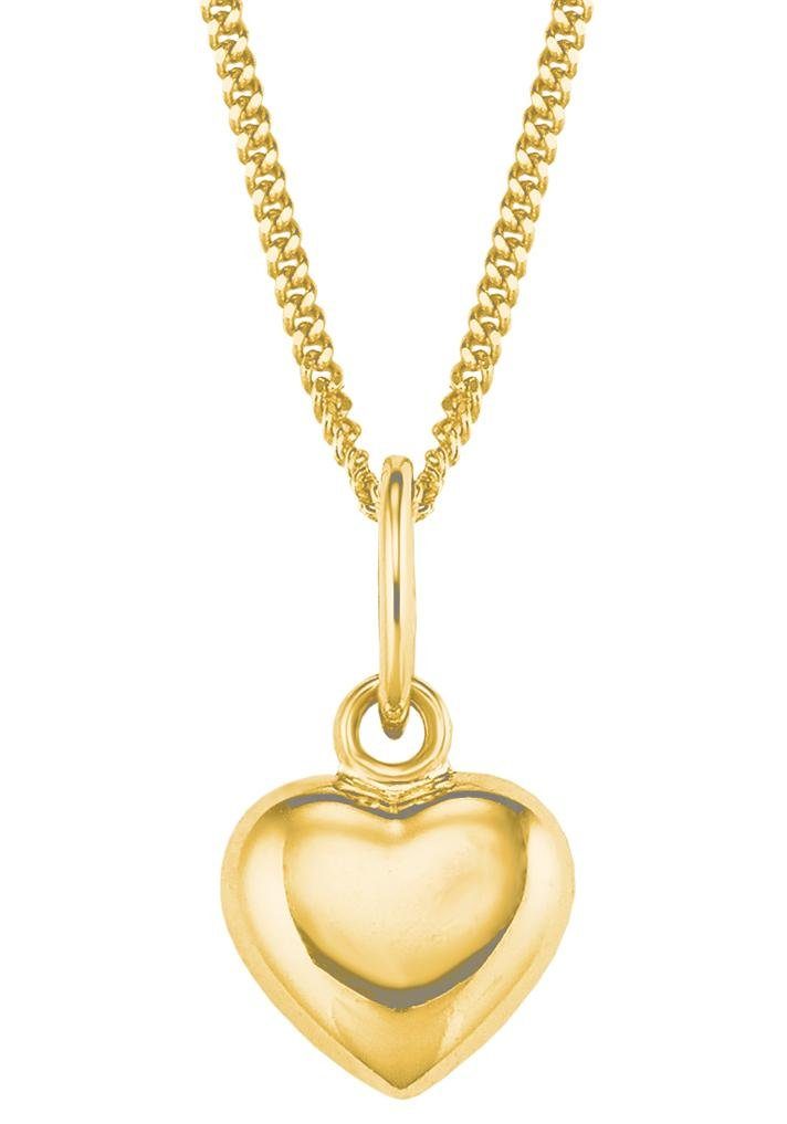 Amor Kette mit Anhänger Made Heart, Golden Germany 2013969, in Little