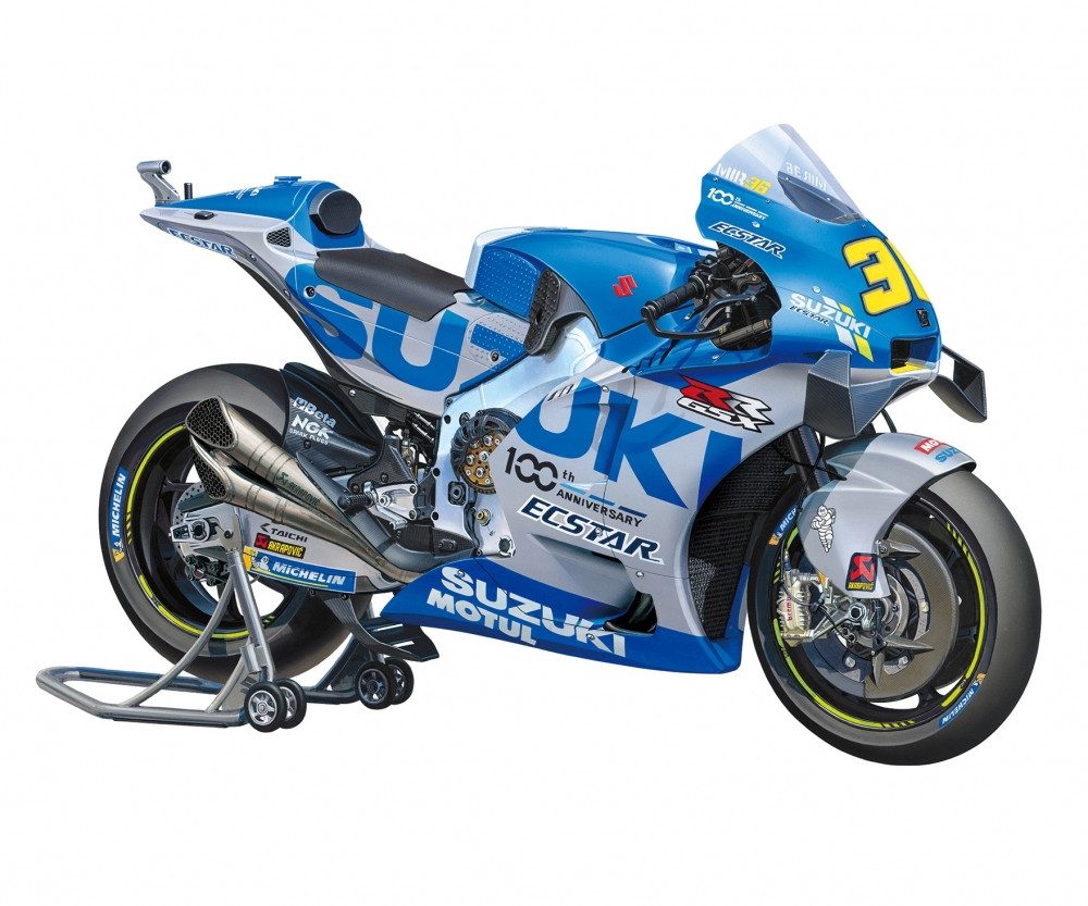 Tamiya Modellbausatz Tamiya Team Suzuki ECSTAR GSX-RR 2020 Motorrad 1:12 Plastik Modellbau