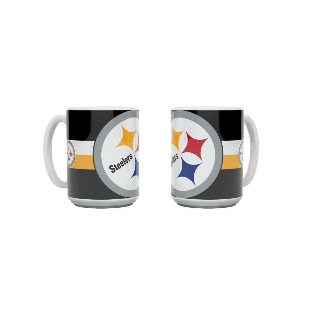 Pittsburgh Steelers Becher Pittsburgh Steelers Tasse "Triple Logo ", Keramik
