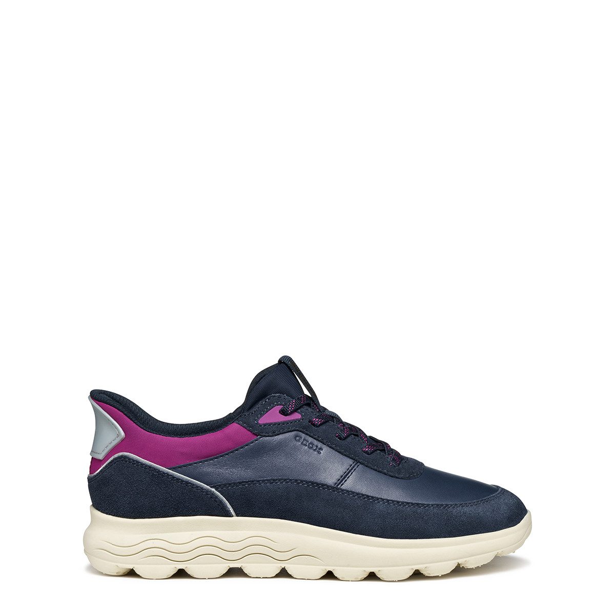 GEOX SPHERICA PLUS, Sneaker in Blau, kombiniert für Damen Sneaker