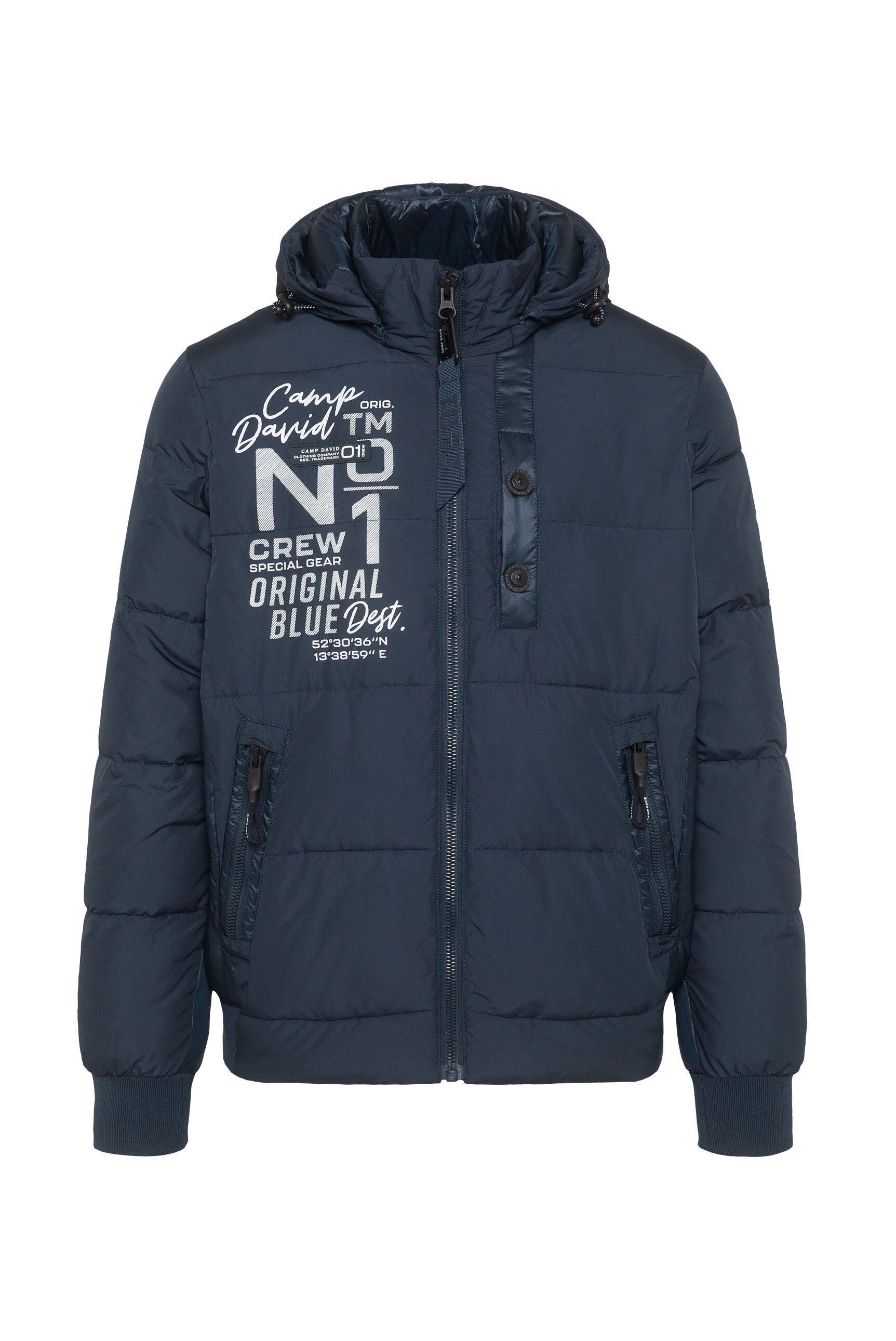 CAMP DAVID Winterjacke mit Innentaschen günstig online kaufen