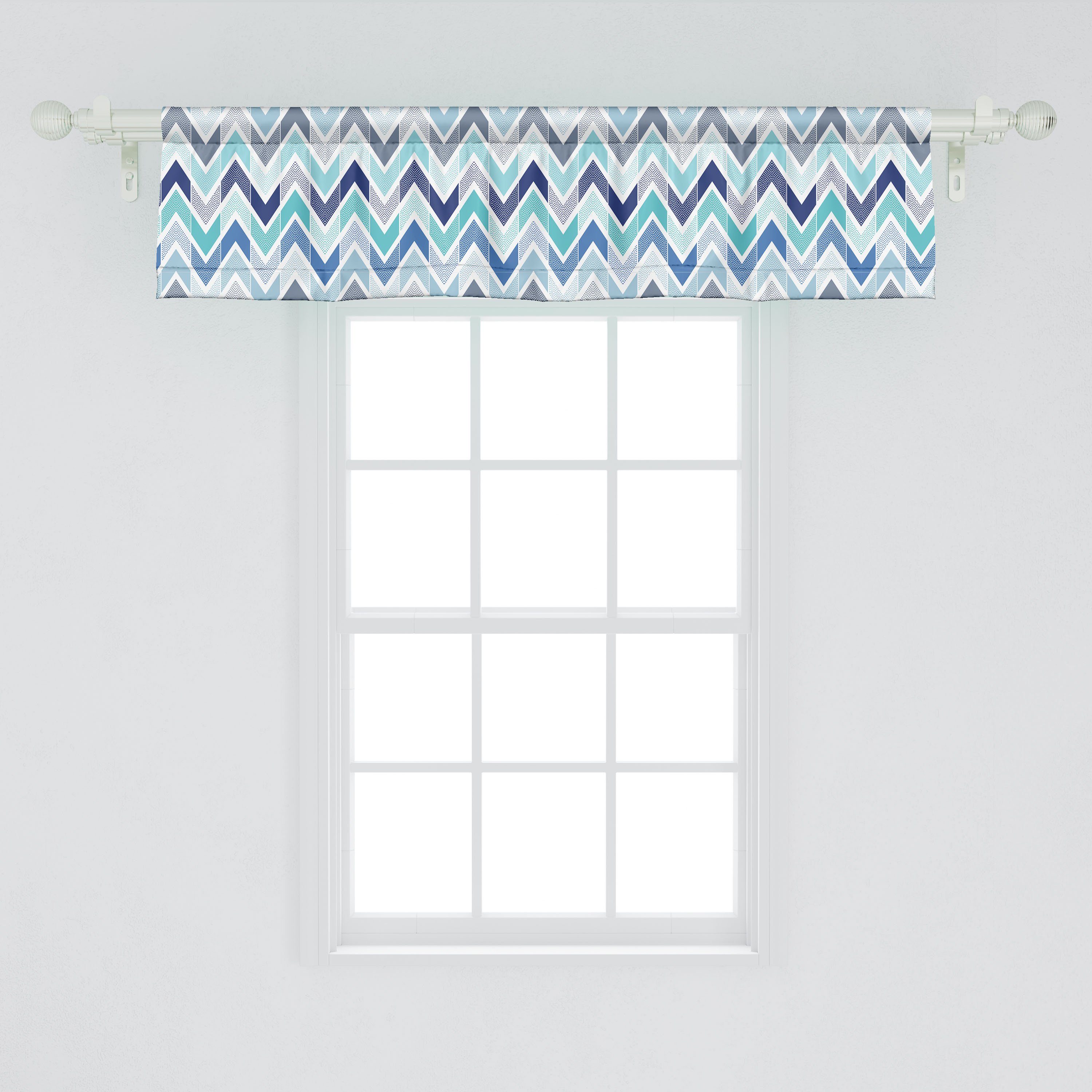 Schlafzimmer Doodle Dekor Küche Stangentasche, Vorhang mit Volant Nahtlose Scheibengardine Abakuhaus, Microfaser, Modern für Stil