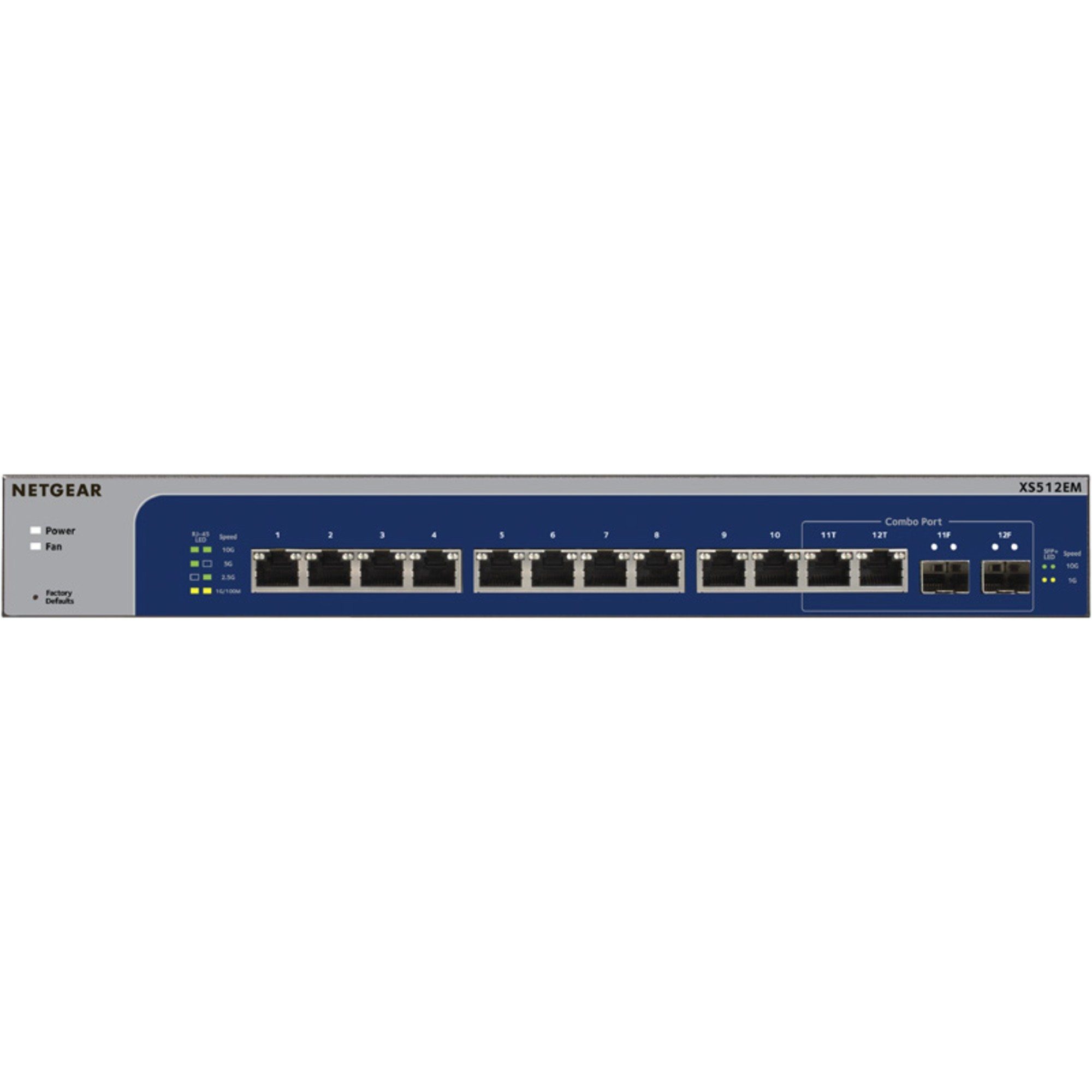 NETGEAR Netgear XS512EM, Switch Netzwerk-Switch